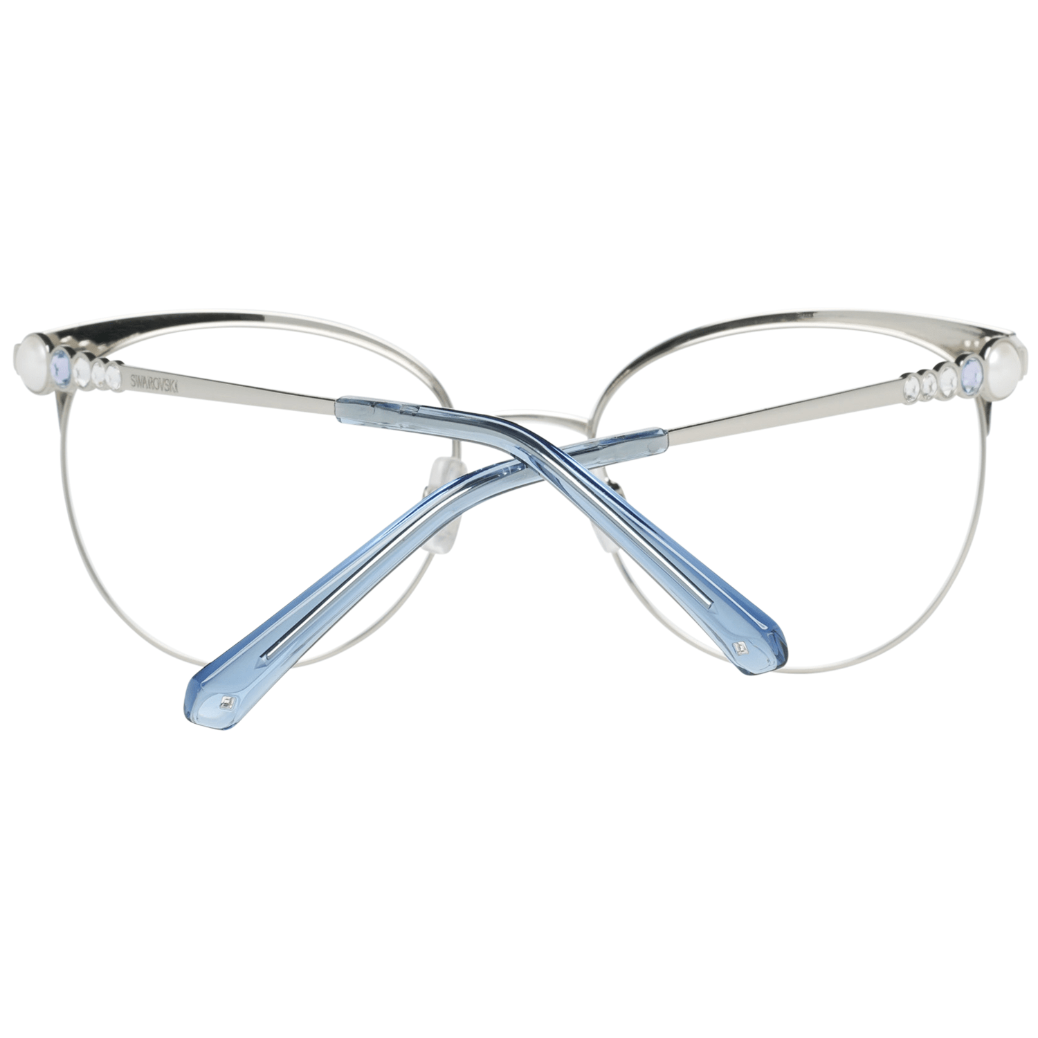 Swarovski Elegant Blue Full-Rim Designer Eyewear