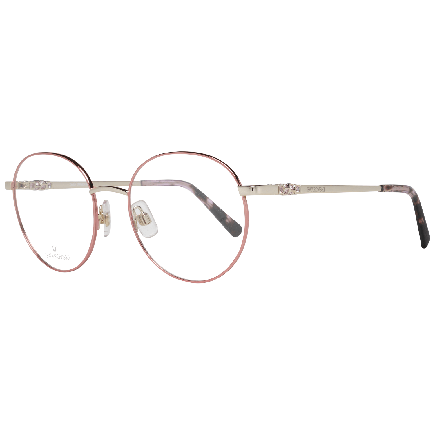 Swarovski Rose Gold Women Optical Frames