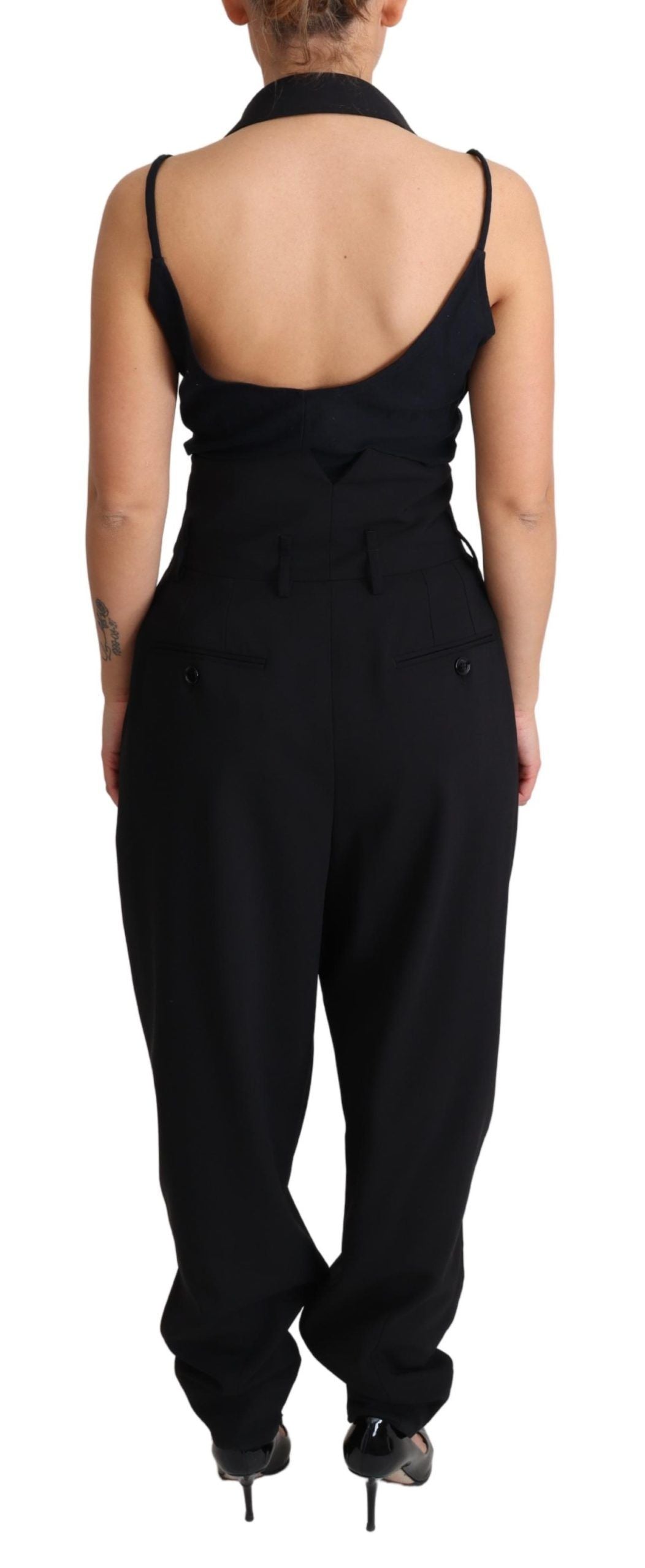 Dolce & Gabbana Elegant High Waist Stretch Dress Pants