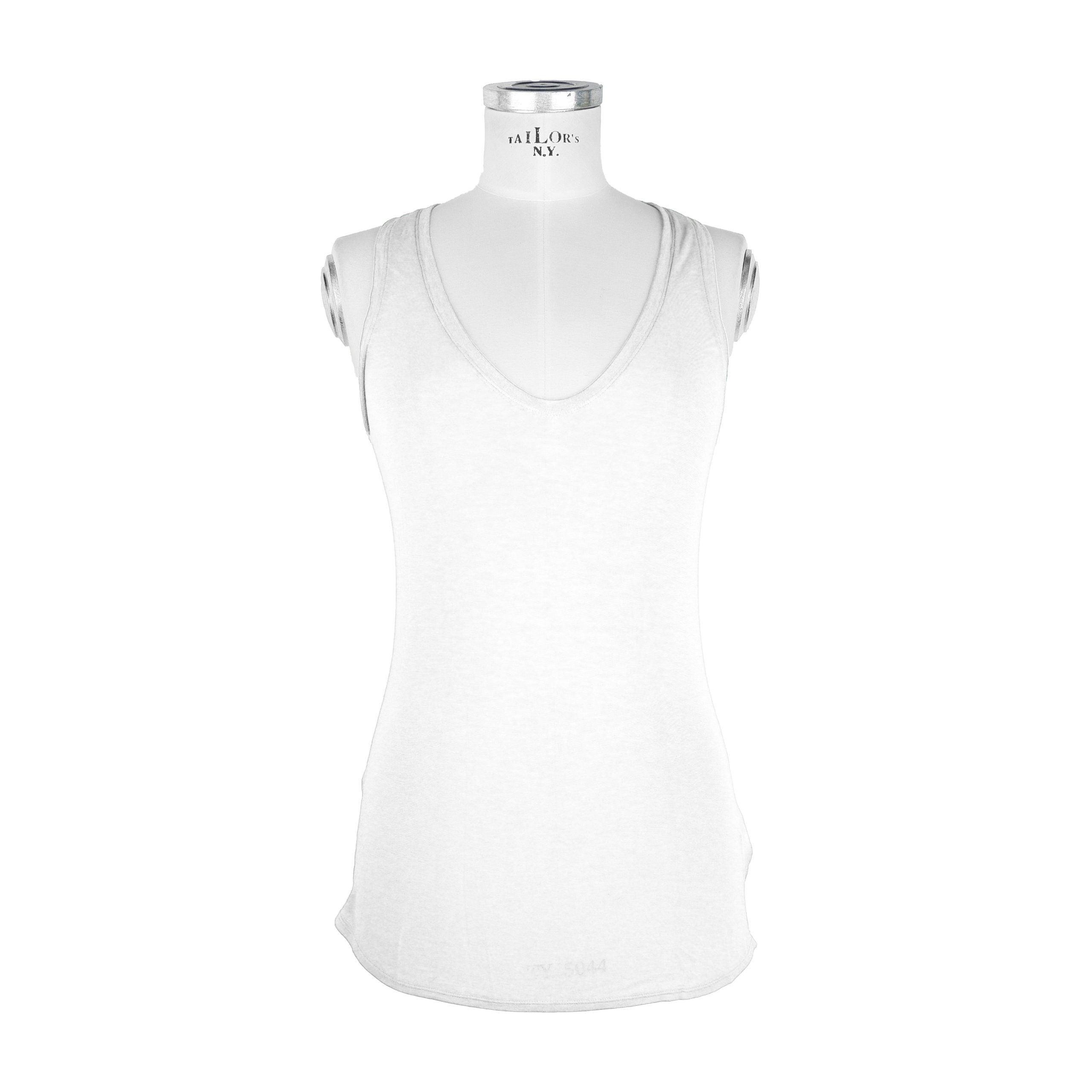 Jacob Cohen White Cotton Women Tank Top