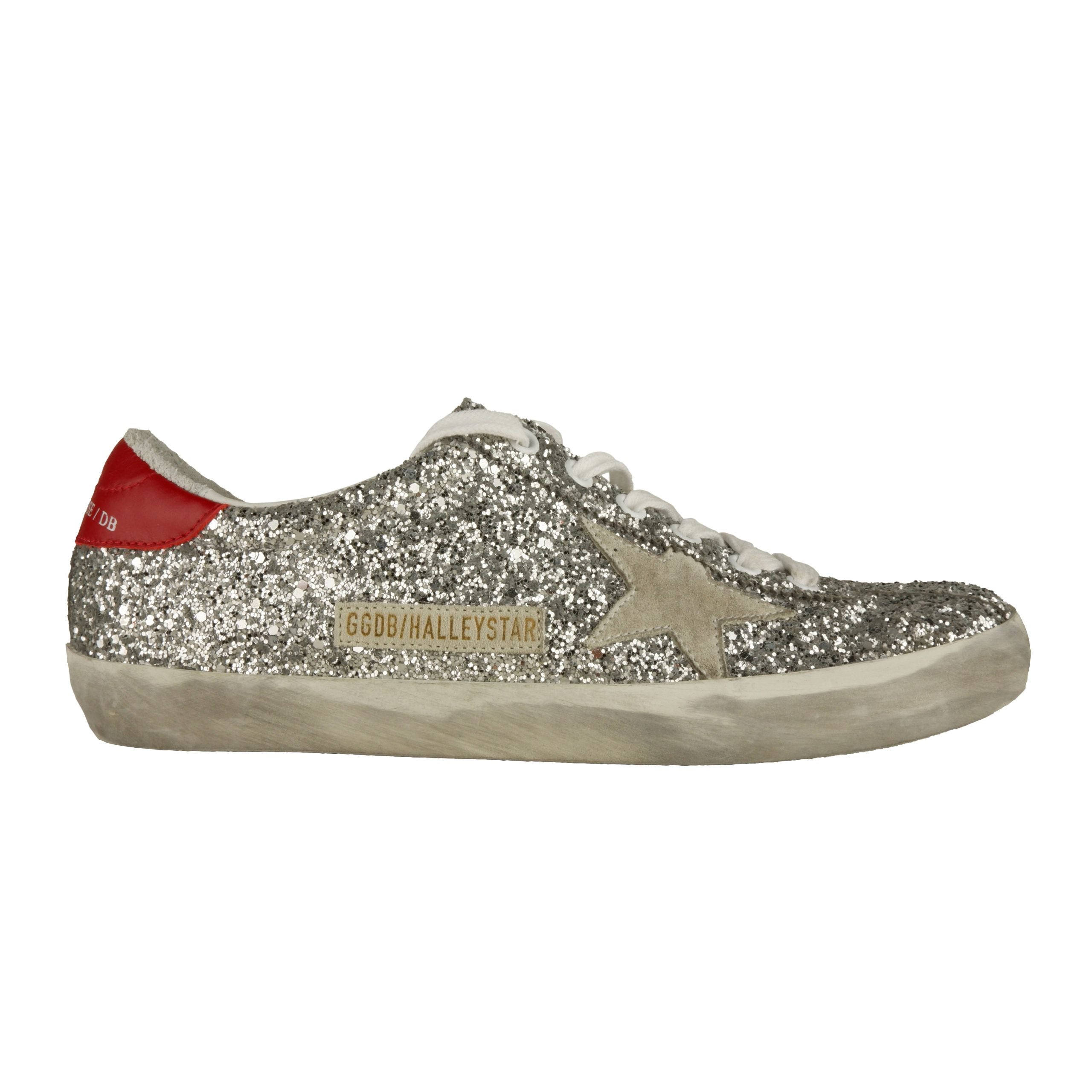 Golden Goose Gray Leather Women Sneaker