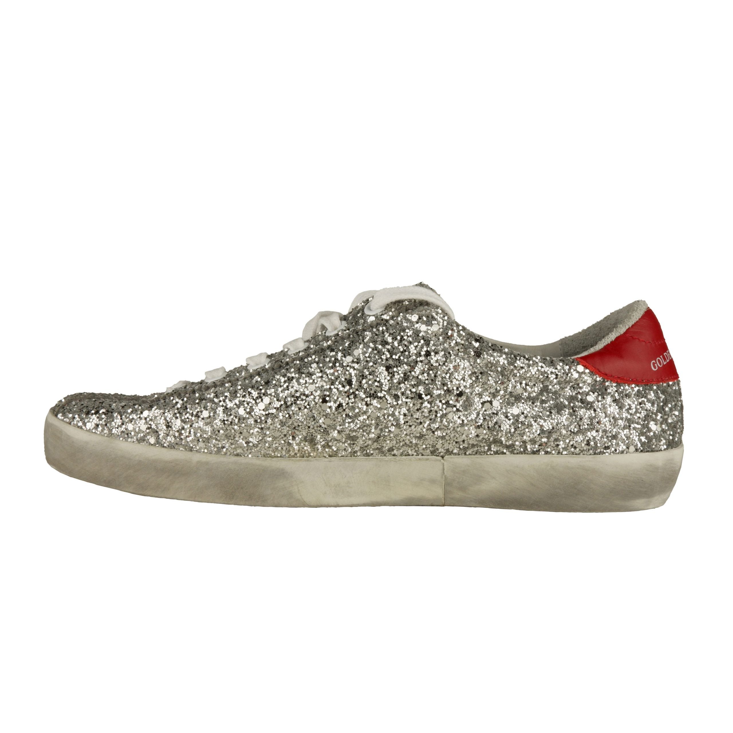 Golden Goose Gray Leather Women Sneaker