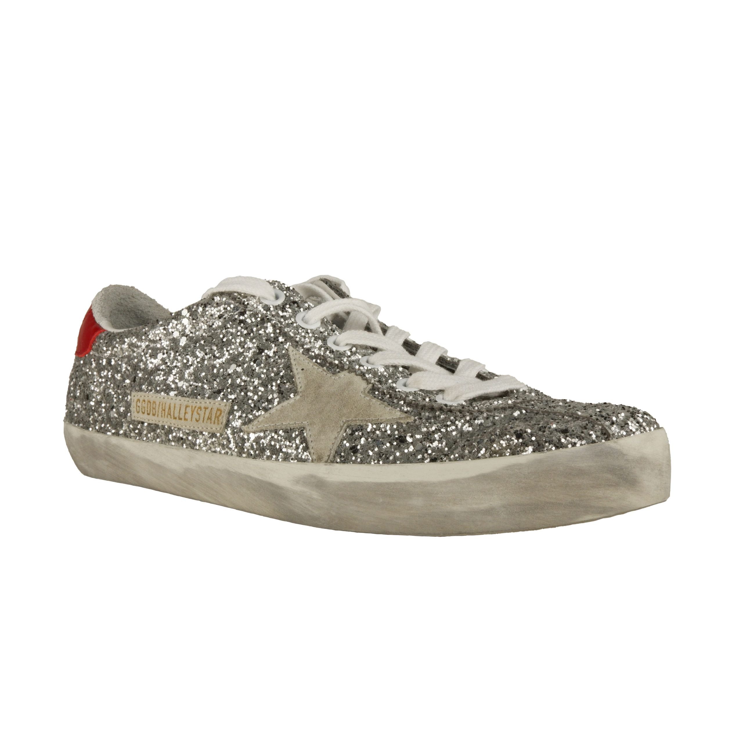 Golden Goose Gray Leather Women Sneaker