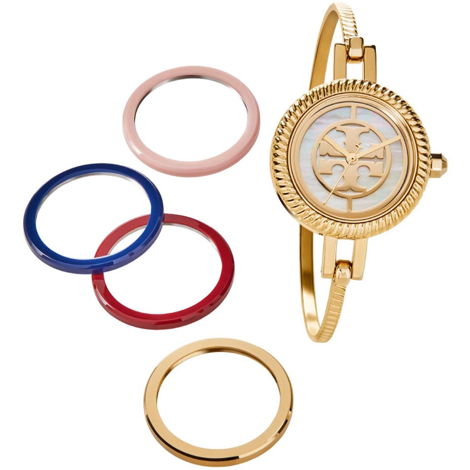 Tory Burch Elegant Gold Quartz Ladies' Bangle Watch