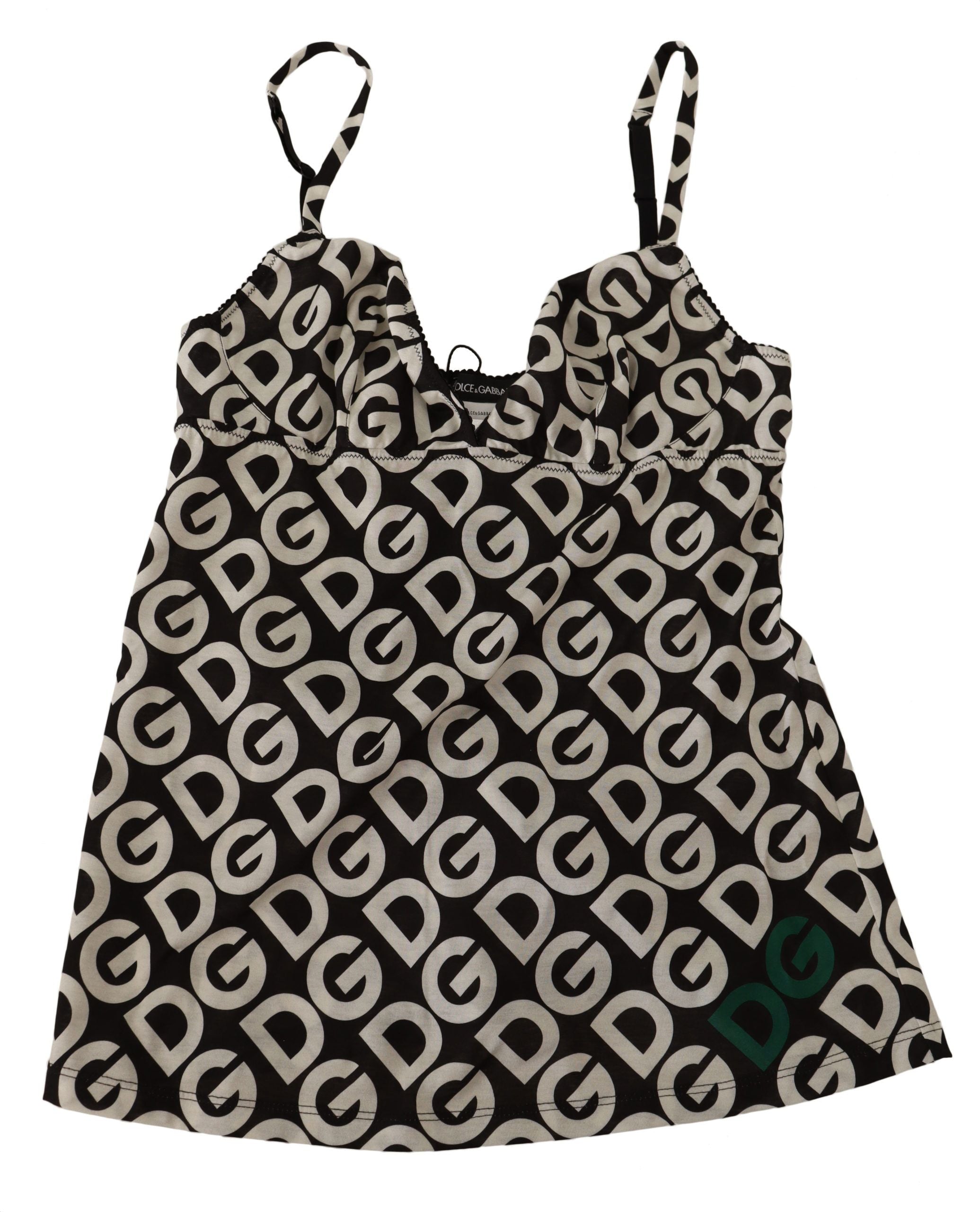 Dolce & Gabbana Chic Logo Print Camisole Tank Top