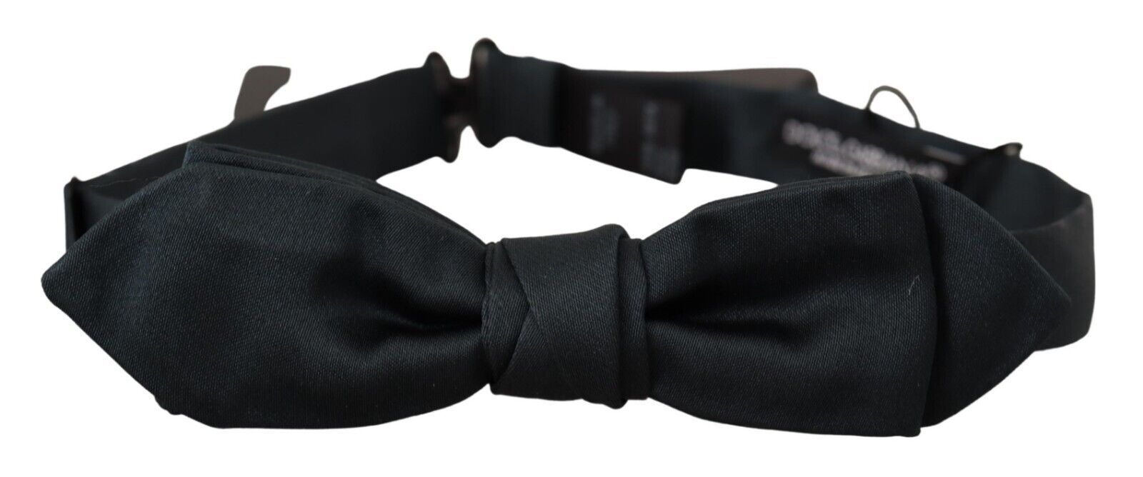 Dolce & Gabbana Elegant Silk Bow Tie in Dark Green