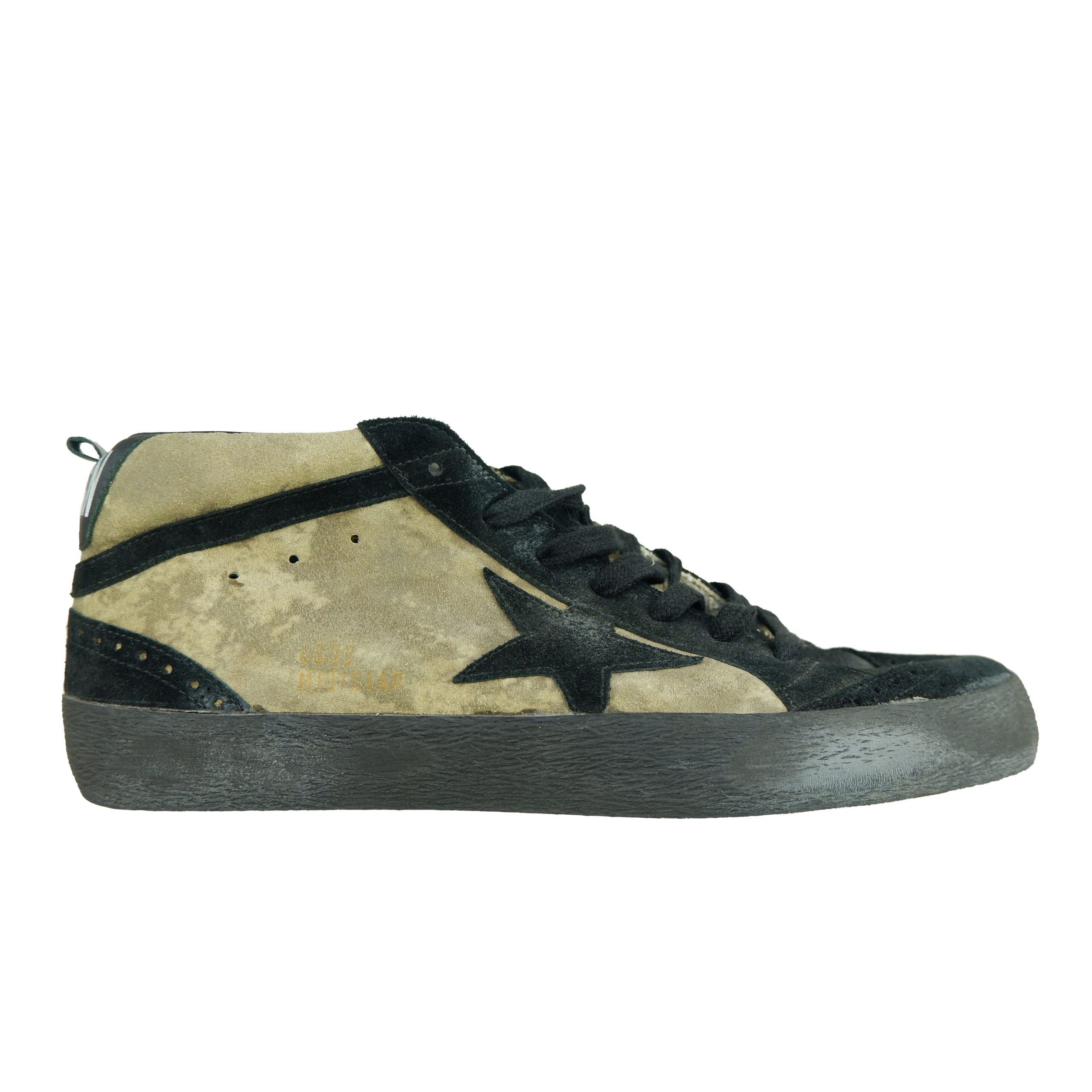 Golden Goose Black Calfskin Men Sneaker