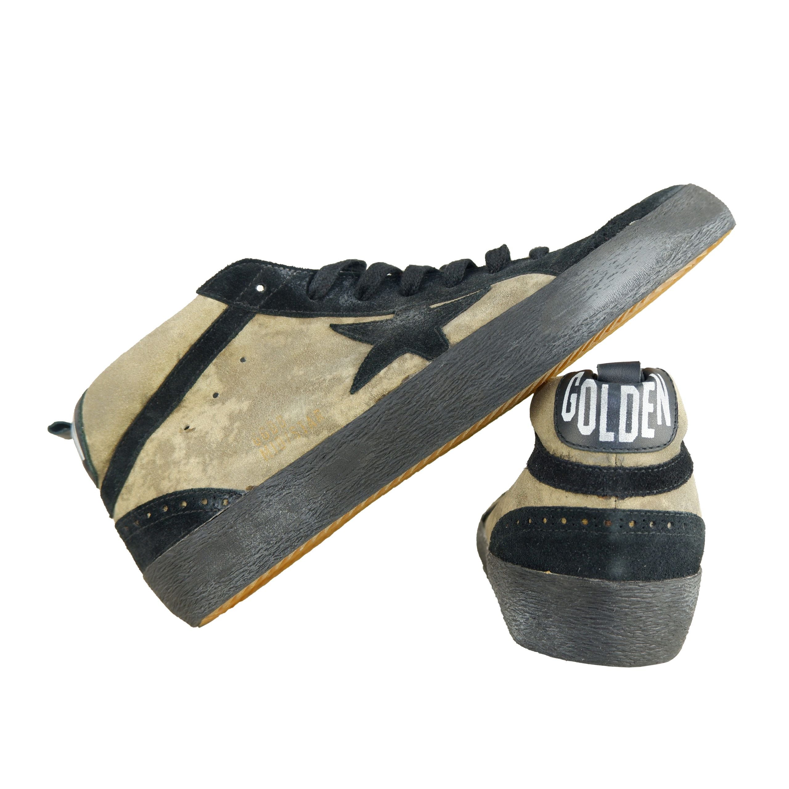 Golden Goose Black Calfskin Men Sneaker