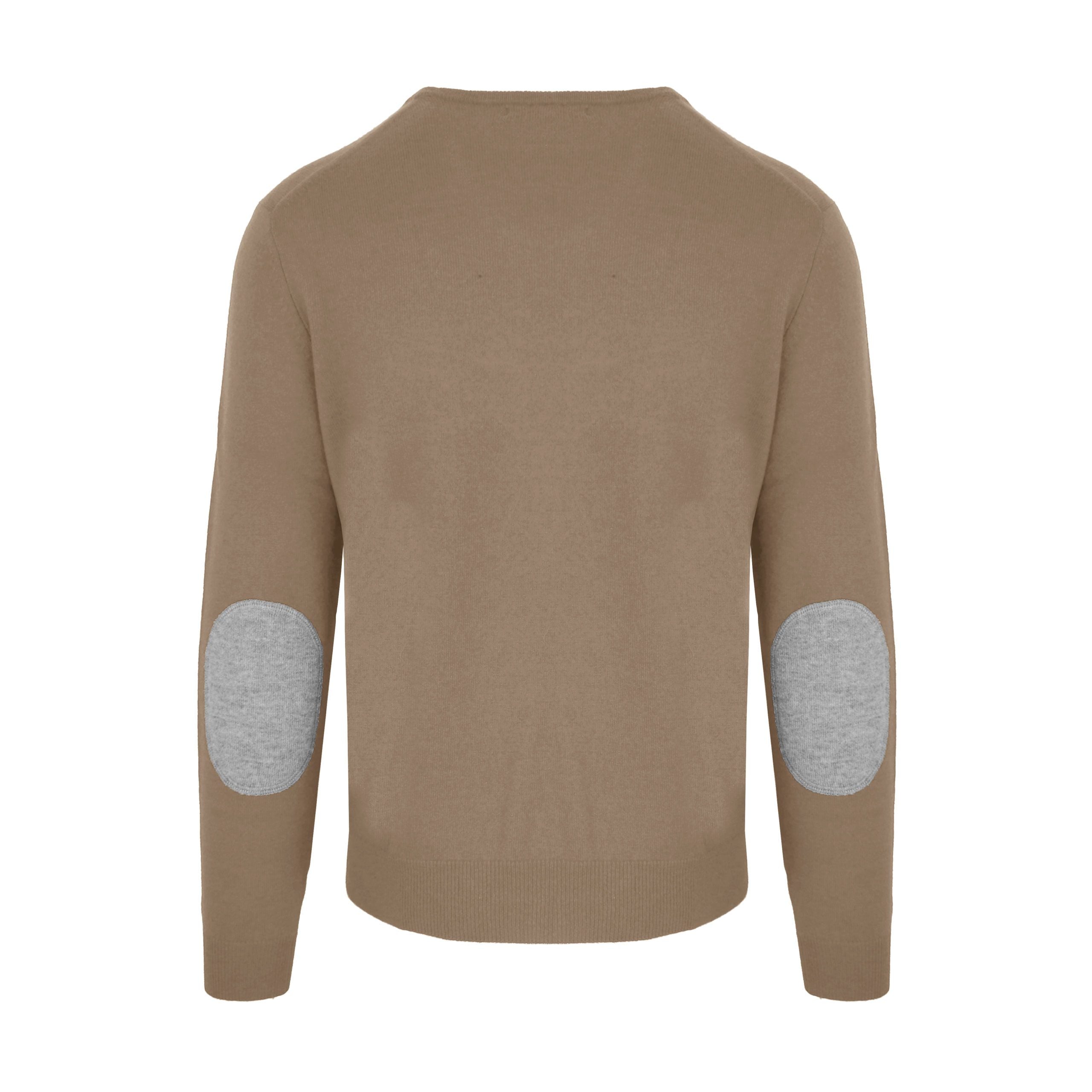 Malo Beige Wool Men Sweater