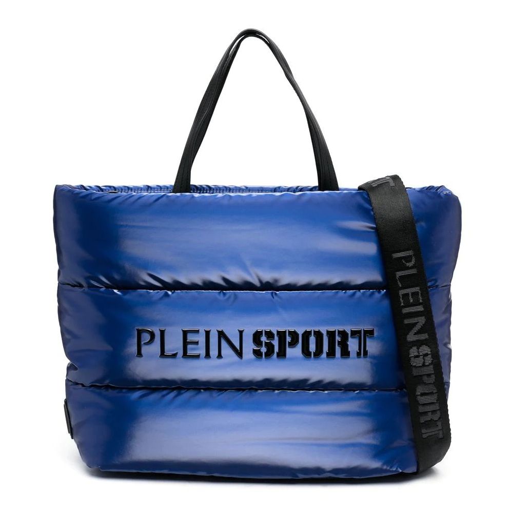 Plein Sport Blue Polyester Women Shoulder Bag