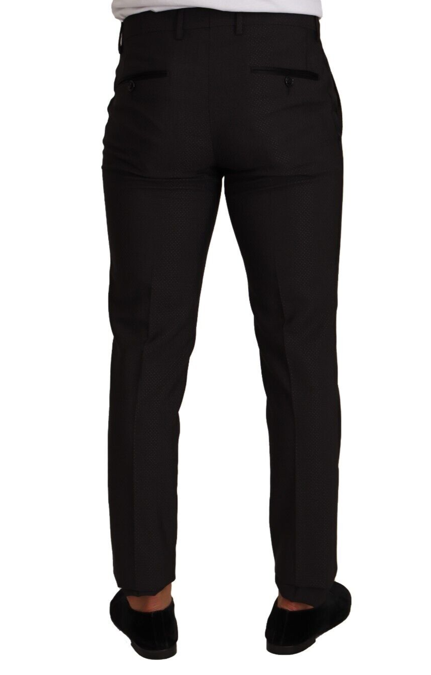 Dolce & Gabbana Elegant Skinny Tuxedo Trousers