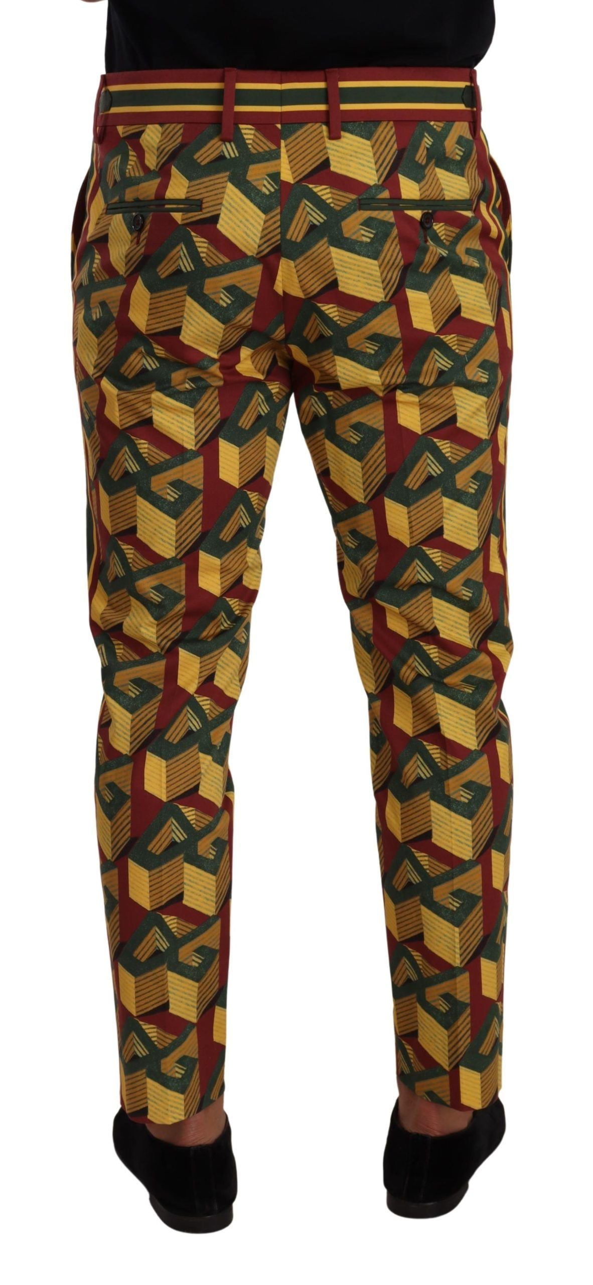 Dolce & Gabbana Elegant Multicolor Tapered Pants for Men