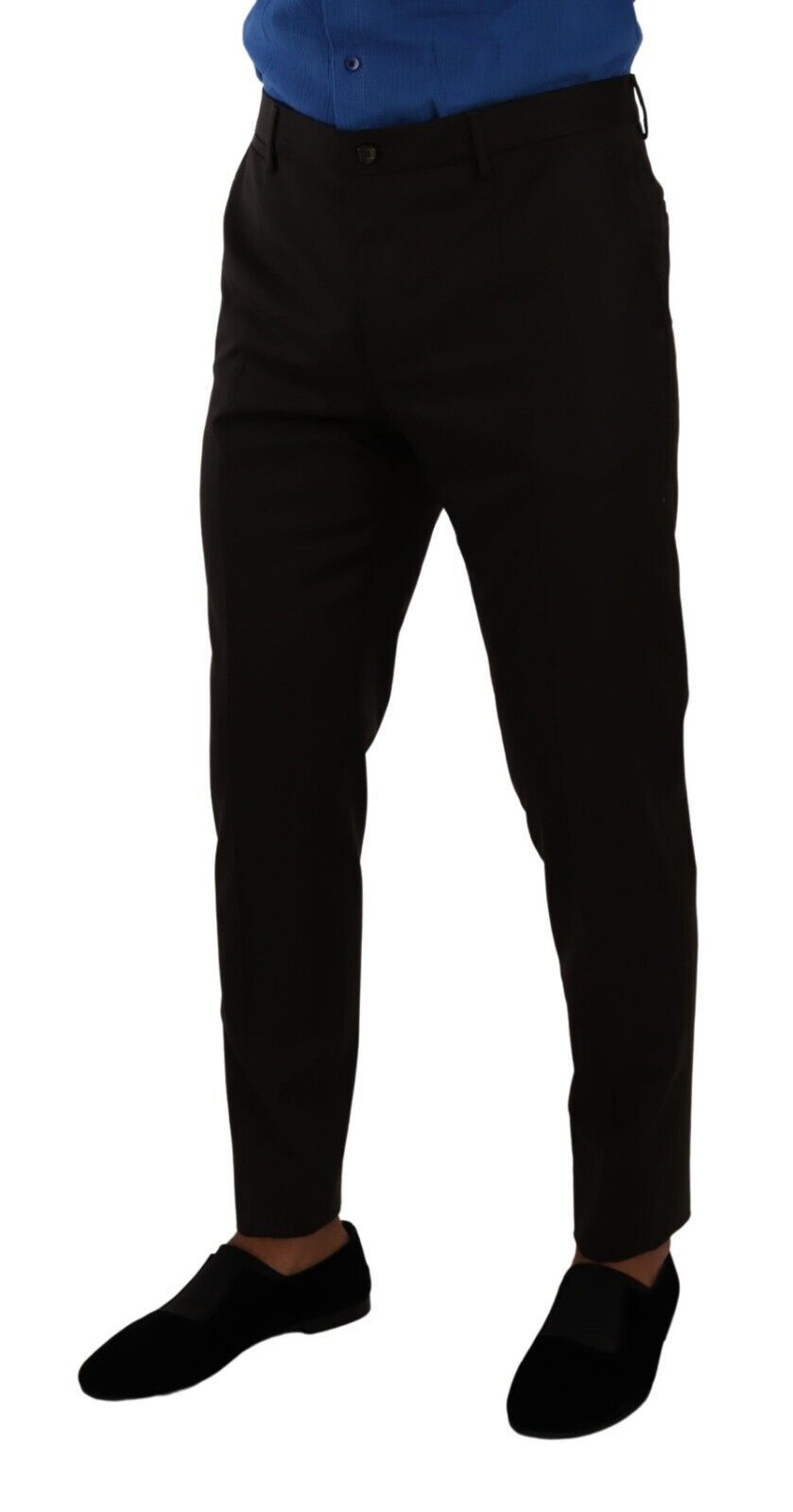 Dolce & Gabbana Chic Slim Fit Wool Dress Pants