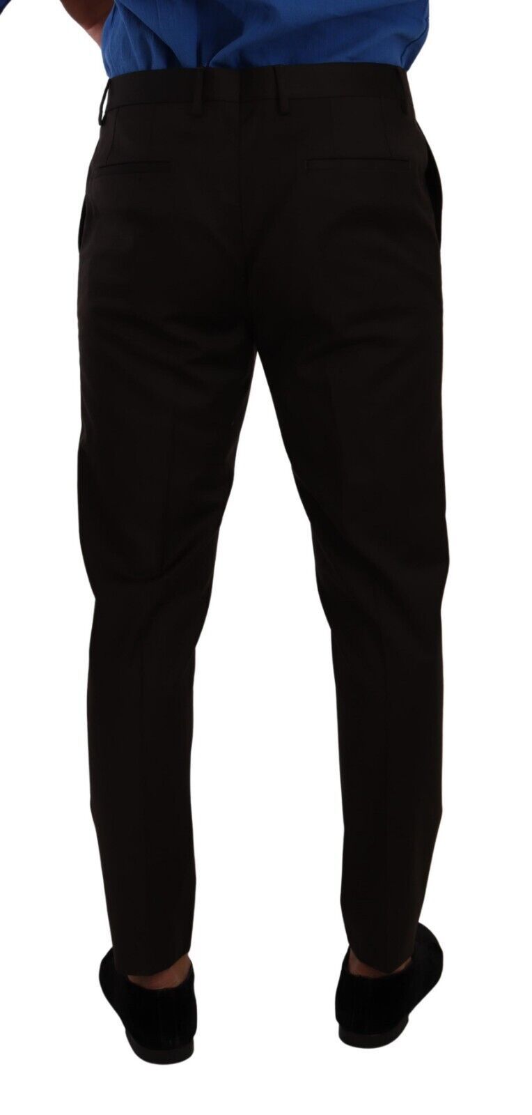 Dolce & Gabbana Chic Slim Fit Wool Dress Pants