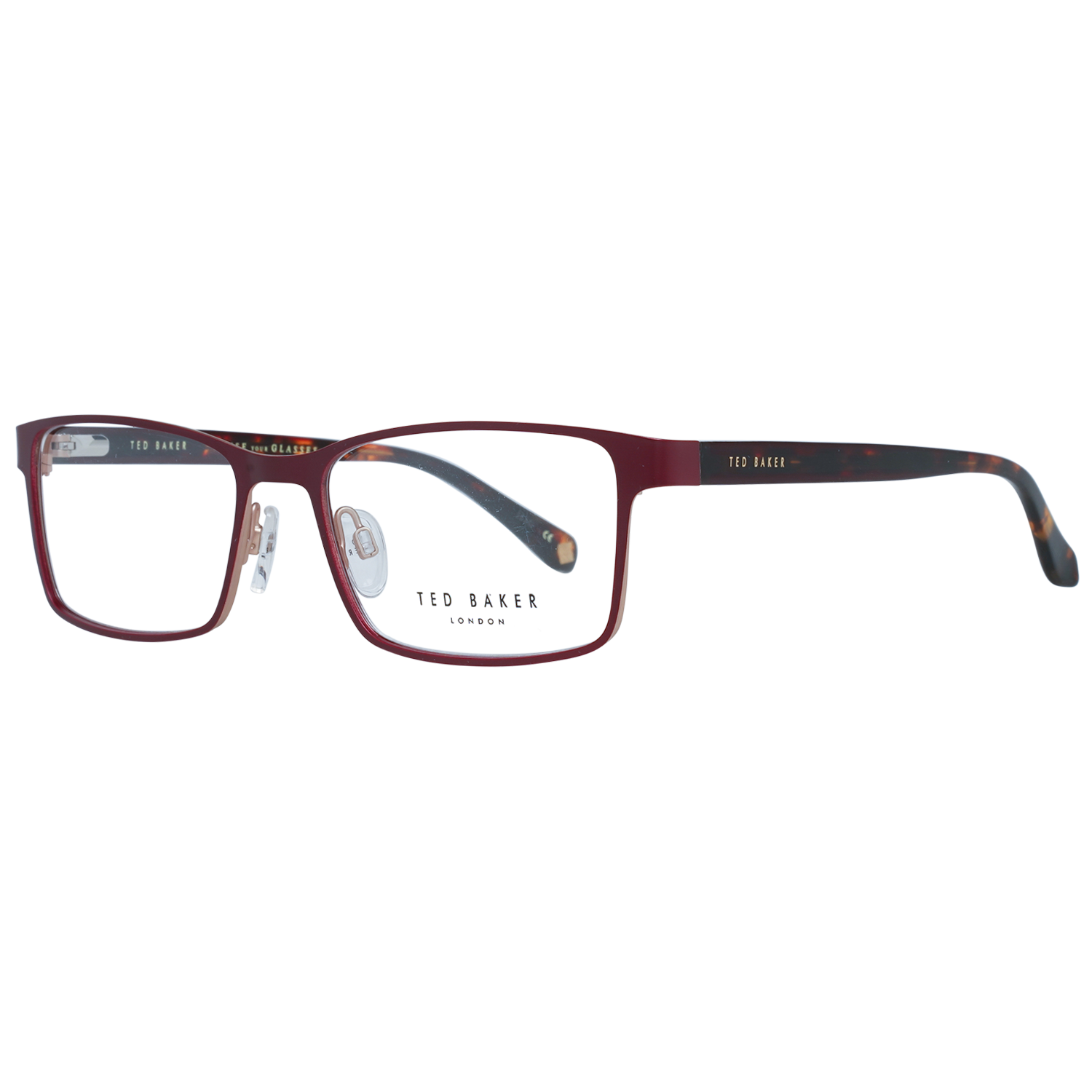 Ted Baker Burgundy Men Optical Frames