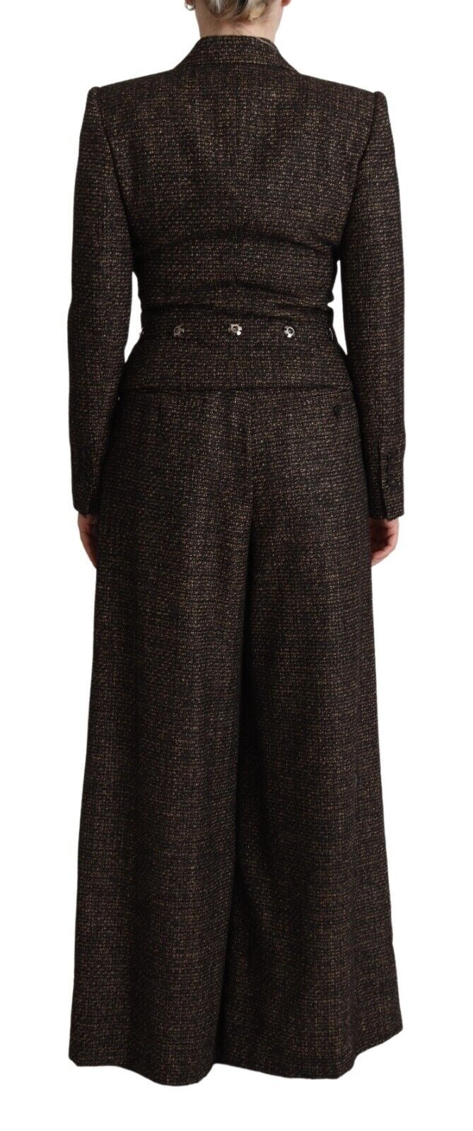 Dolce & Gabbana Chic Wool Blend Suit Set