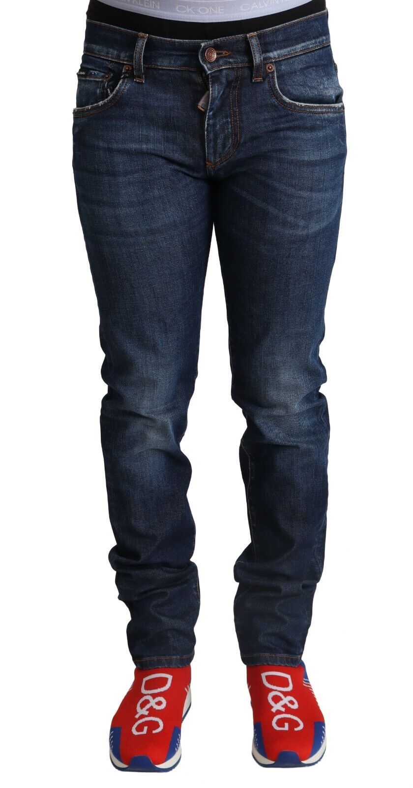 Dolce & Gabbana Elegant Slim Fit Italian Denim Jeans