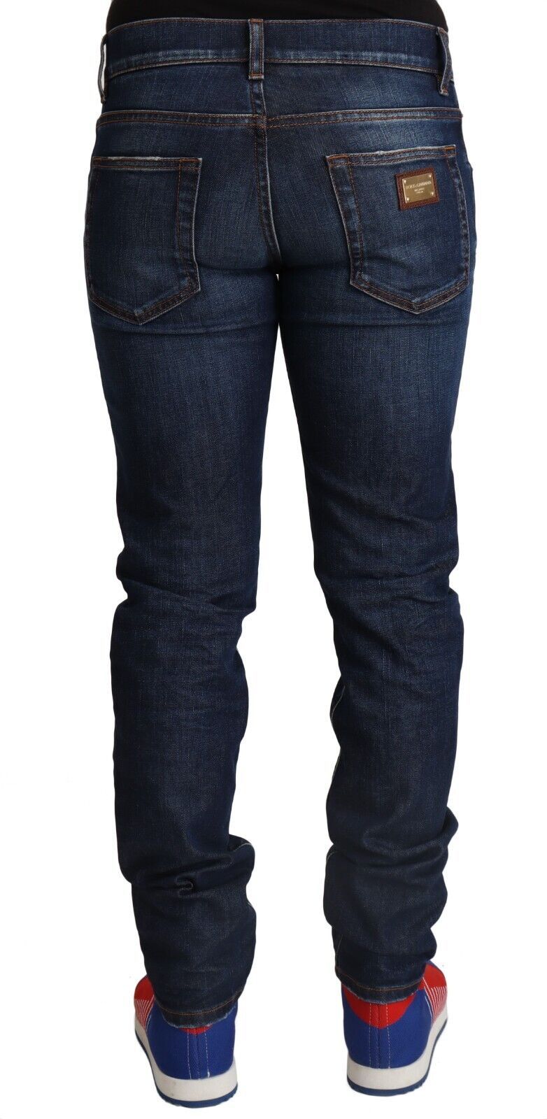 Dolce & Gabbana Elegant Slim Fit Italian Denim Jeans