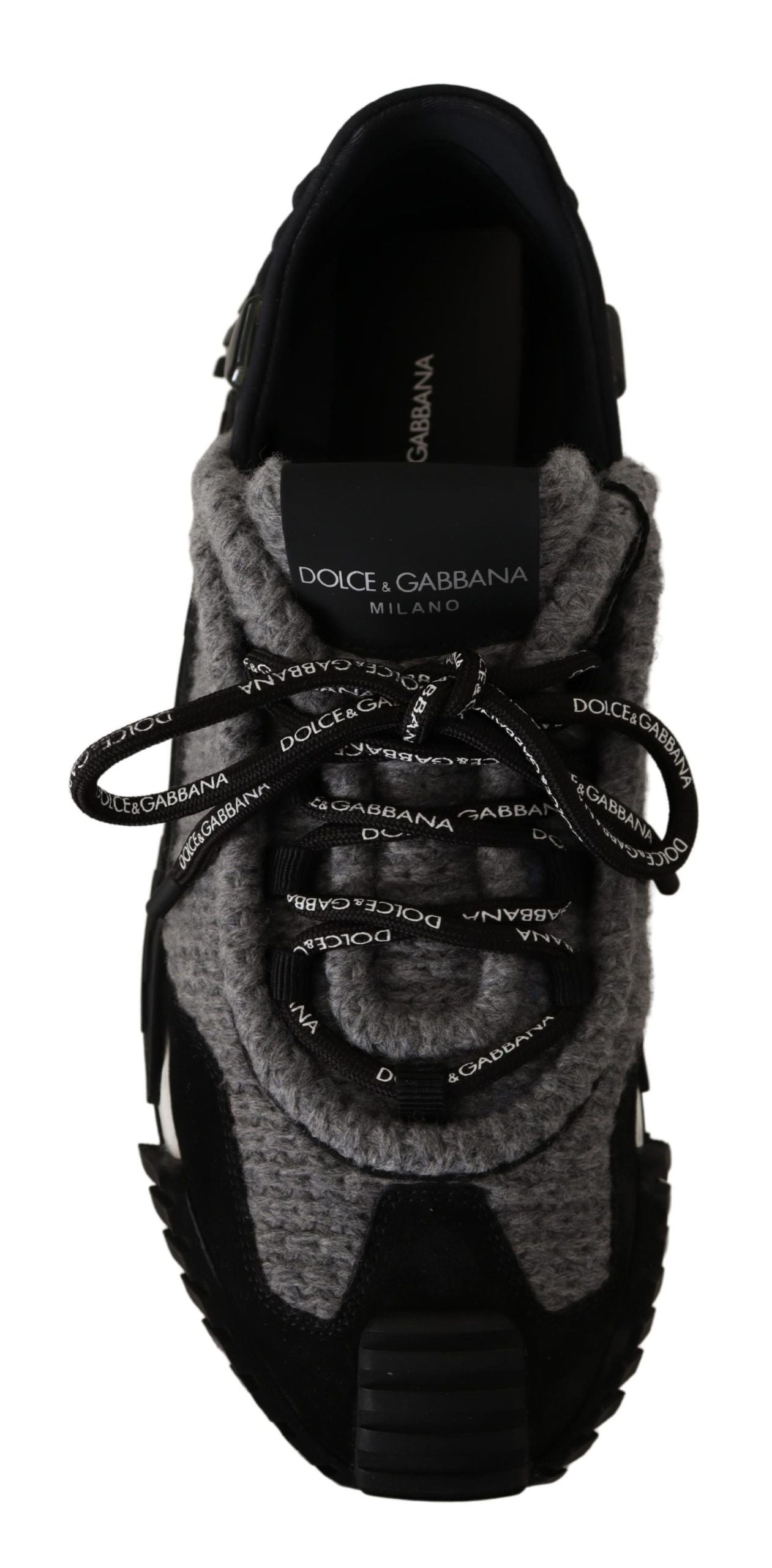 Dolce & Gabbana Chic Black NS1 High-End Sneakers