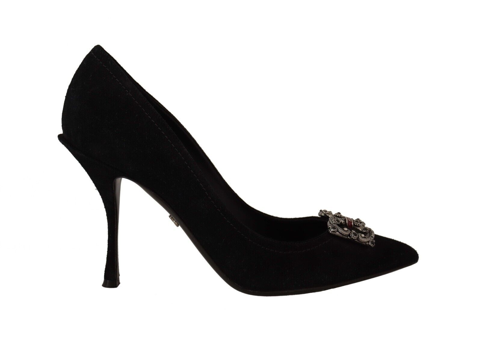 Dolce & Gabbana Chic Amore Suede Heels Pumps