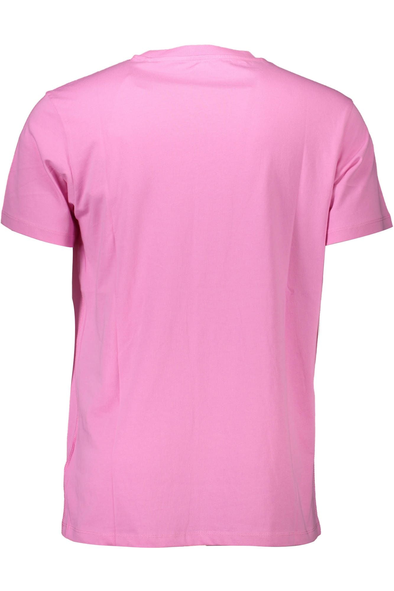 Guess Jeans Pink Cotton Men T-Shirt