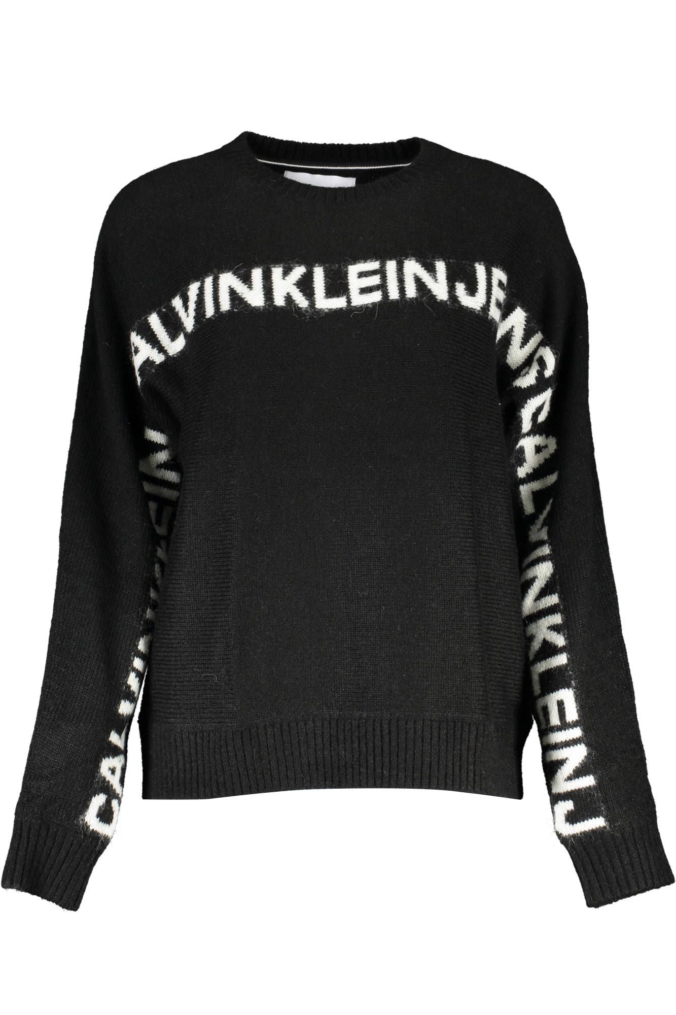 Calvin Klein Black Acrylic Women Sweater