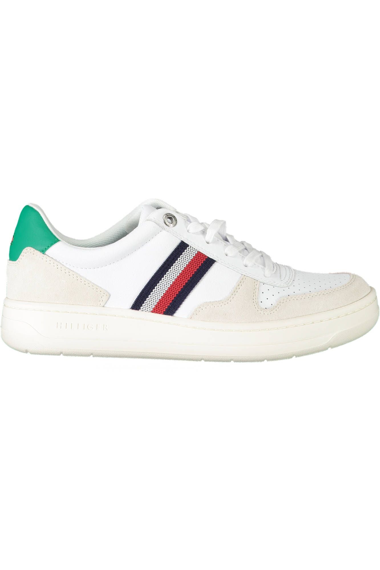 Tommy Hilfiger Green Polyester Men Sneaker