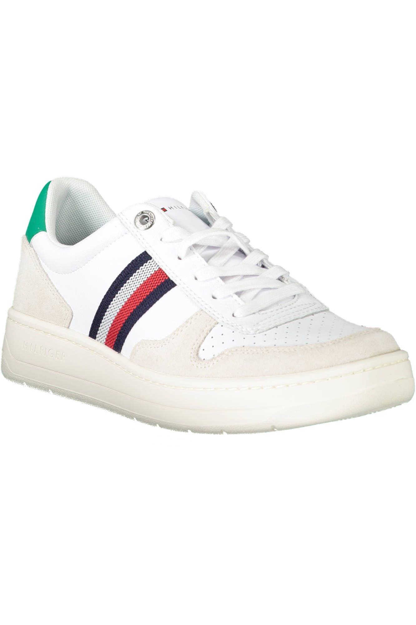 Tommy Hilfiger Green Polyester Men Sneaker