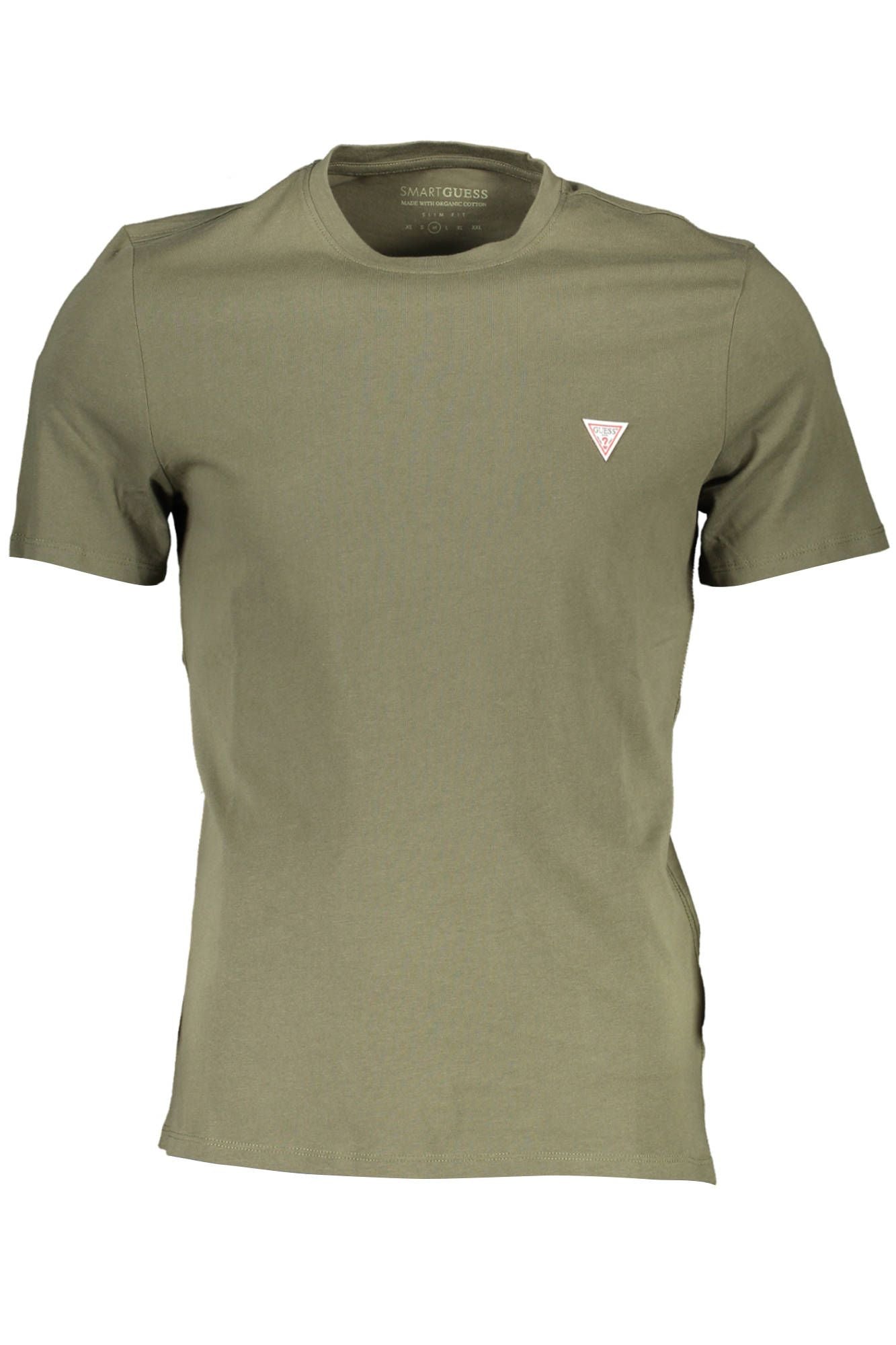 Guess Jeans Green Cotton Men TShirt