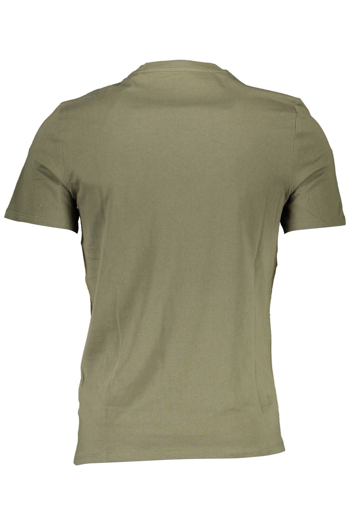 Guess Jeans Green Cotton Men TShirt