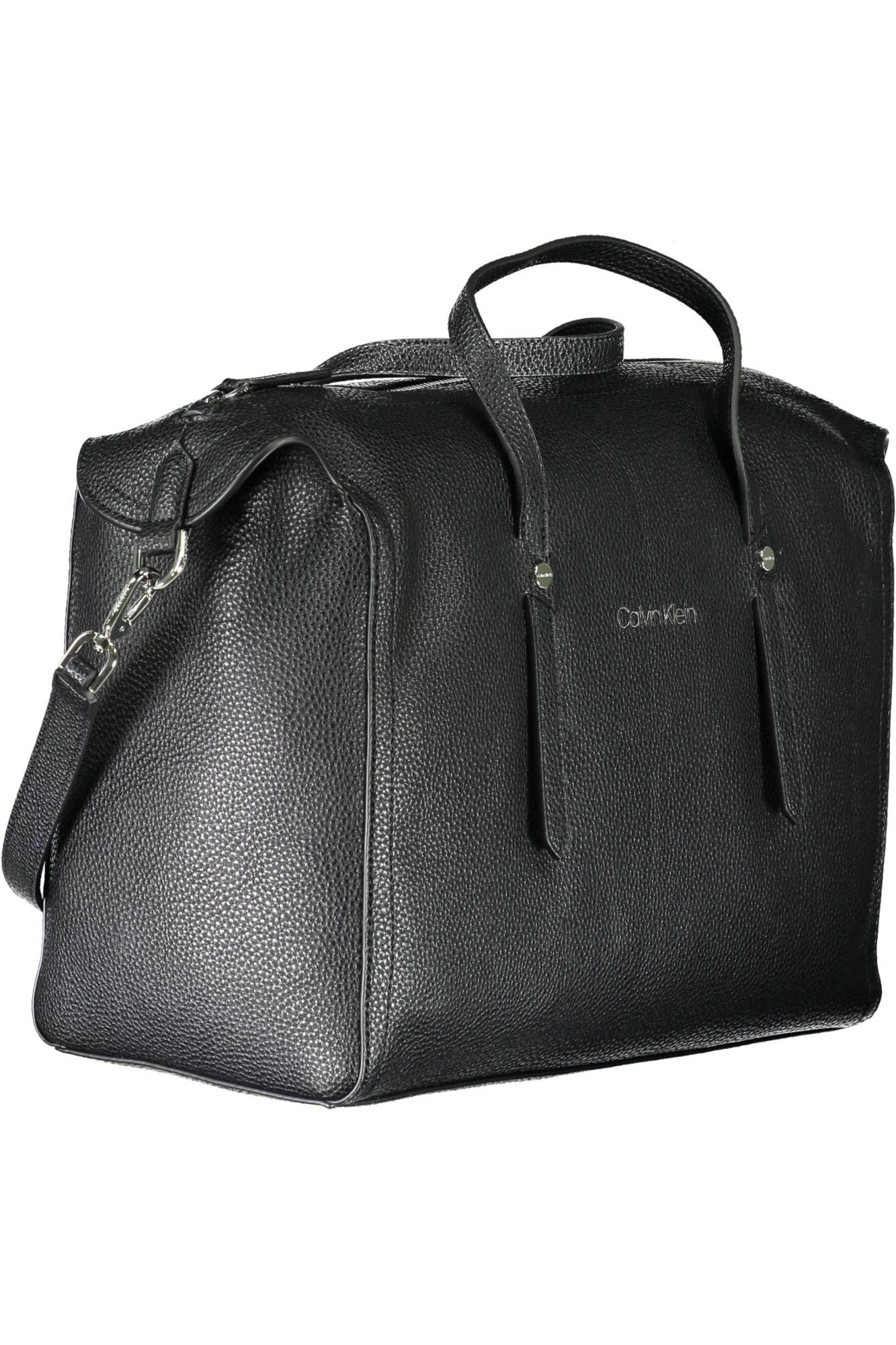 Calvin Klein Black Polyurethane Women Handbag