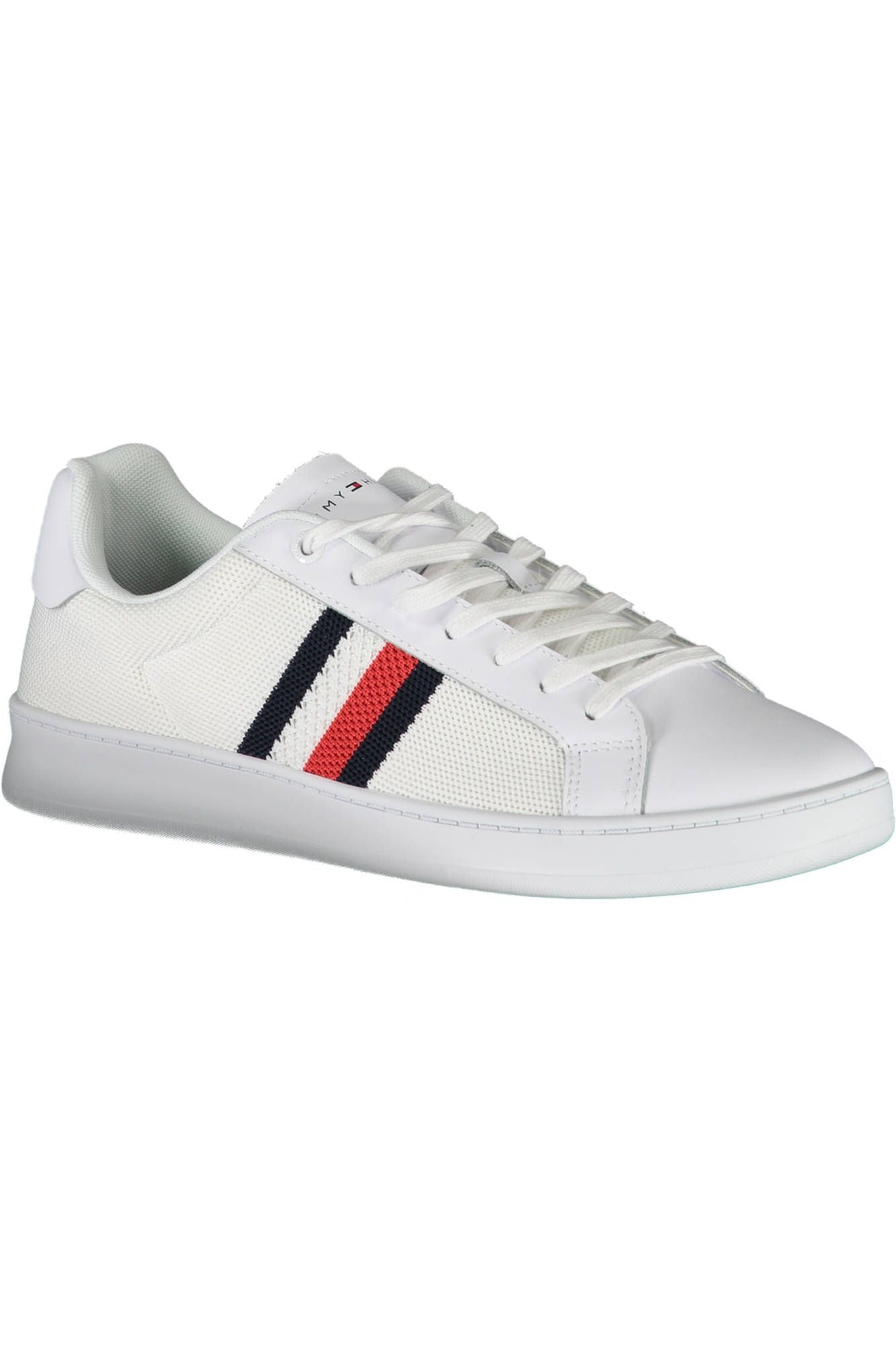 Tommy Hilfiger White Polyester Men Sneaker