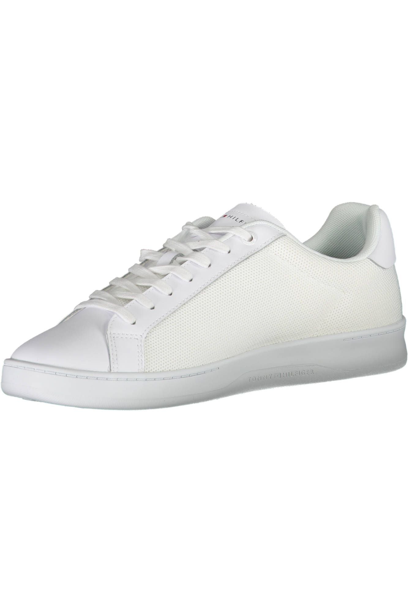 Tommy Hilfiger White Polyester Men Sneaker