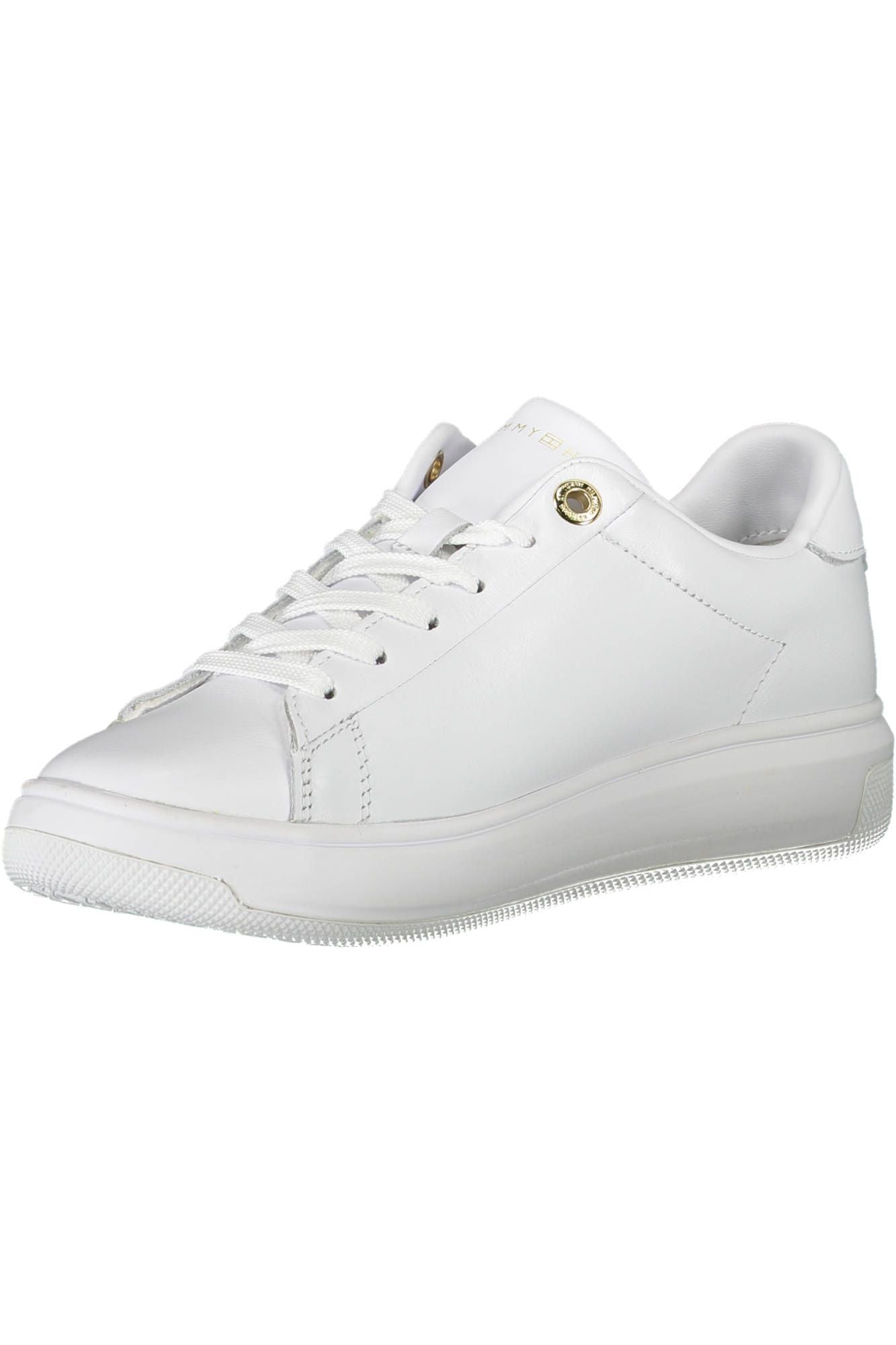 Tommy Hilfiger White Polyester Women Sneaker