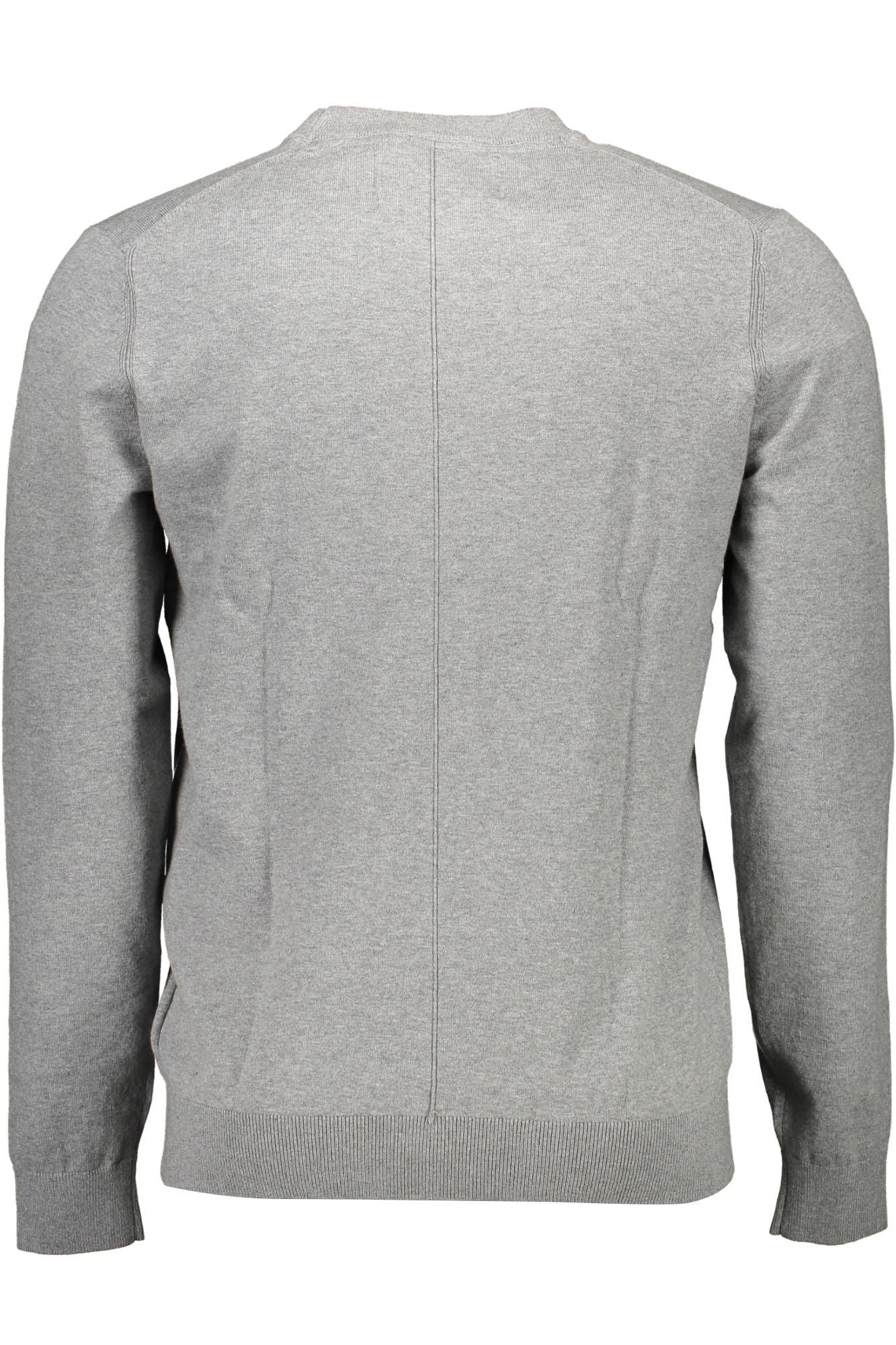 Calvin Klein Gray Cotton Men Sweater