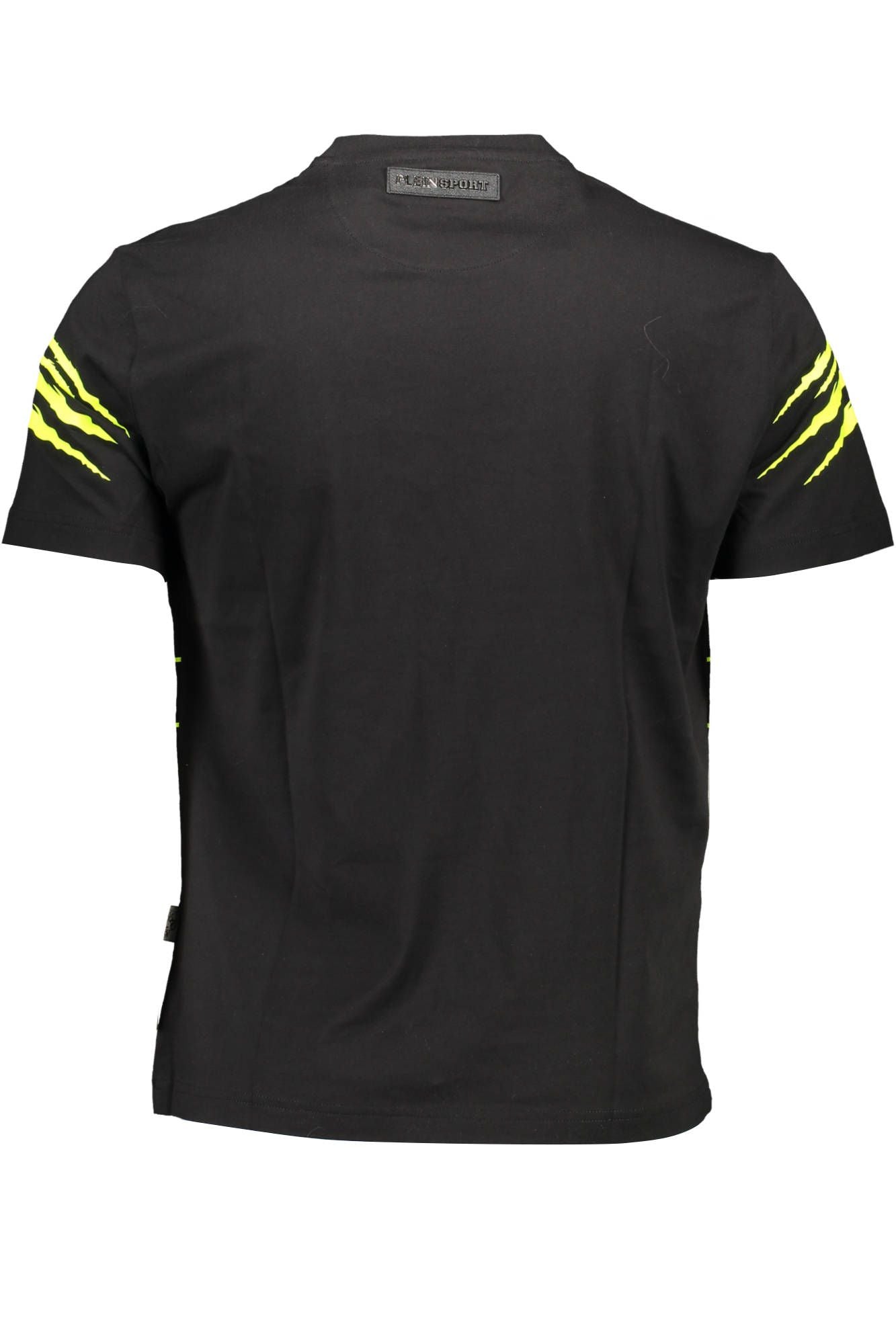 Plein Sport Black Cotton Men T-Shirt