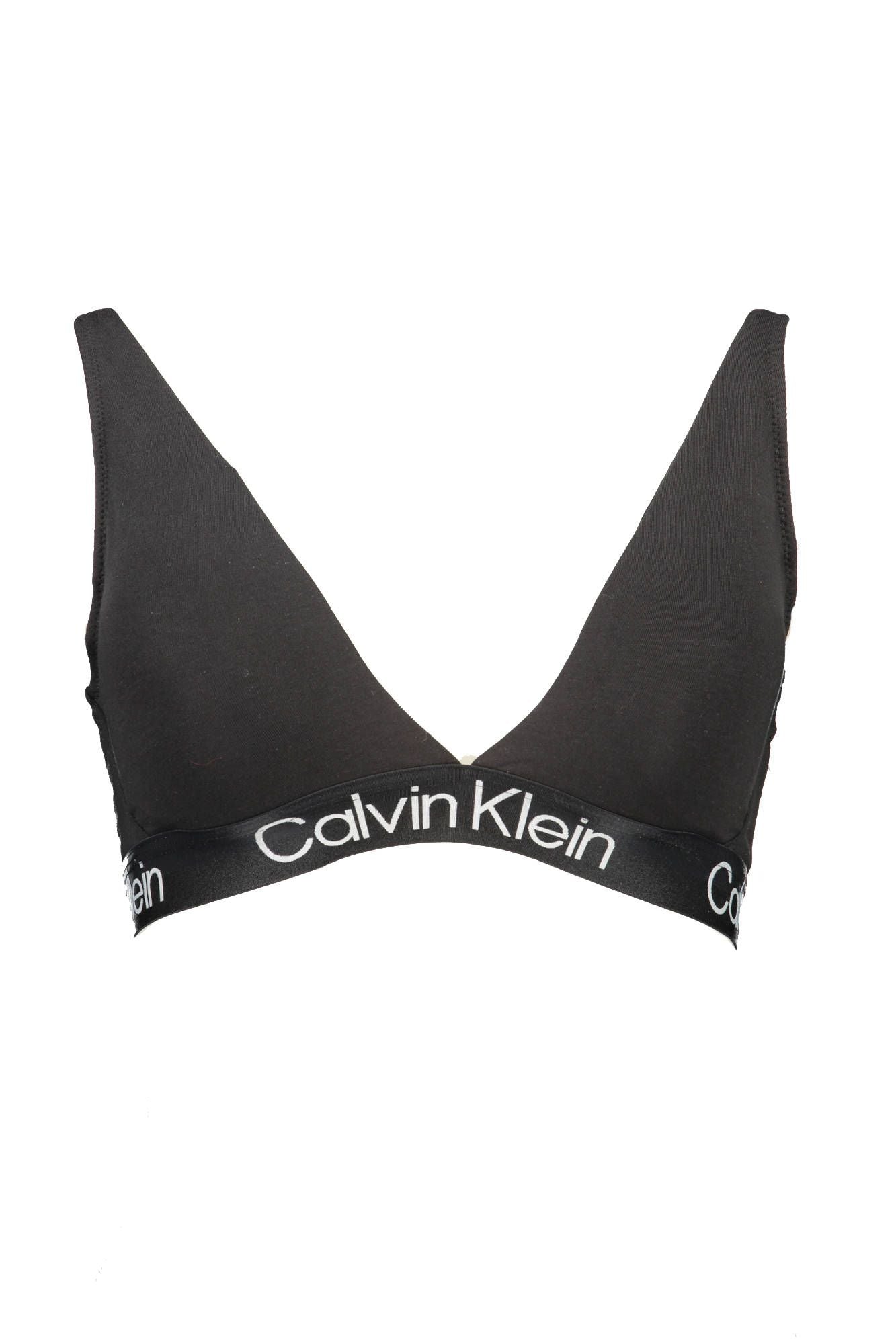 Calvin Klein Black Cotton Women Bralette