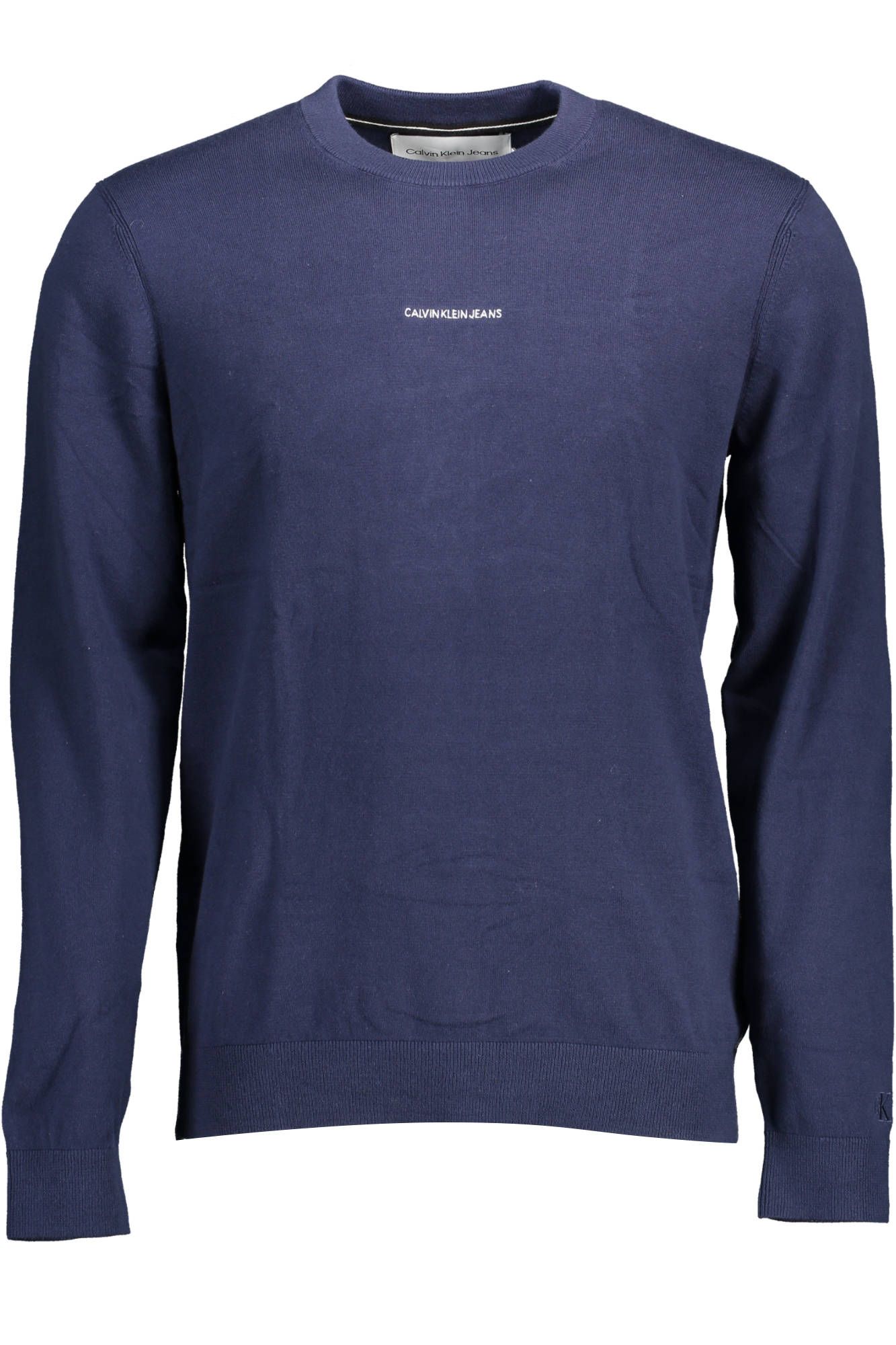 Calvin Klein Blue Cotton Men Sweater