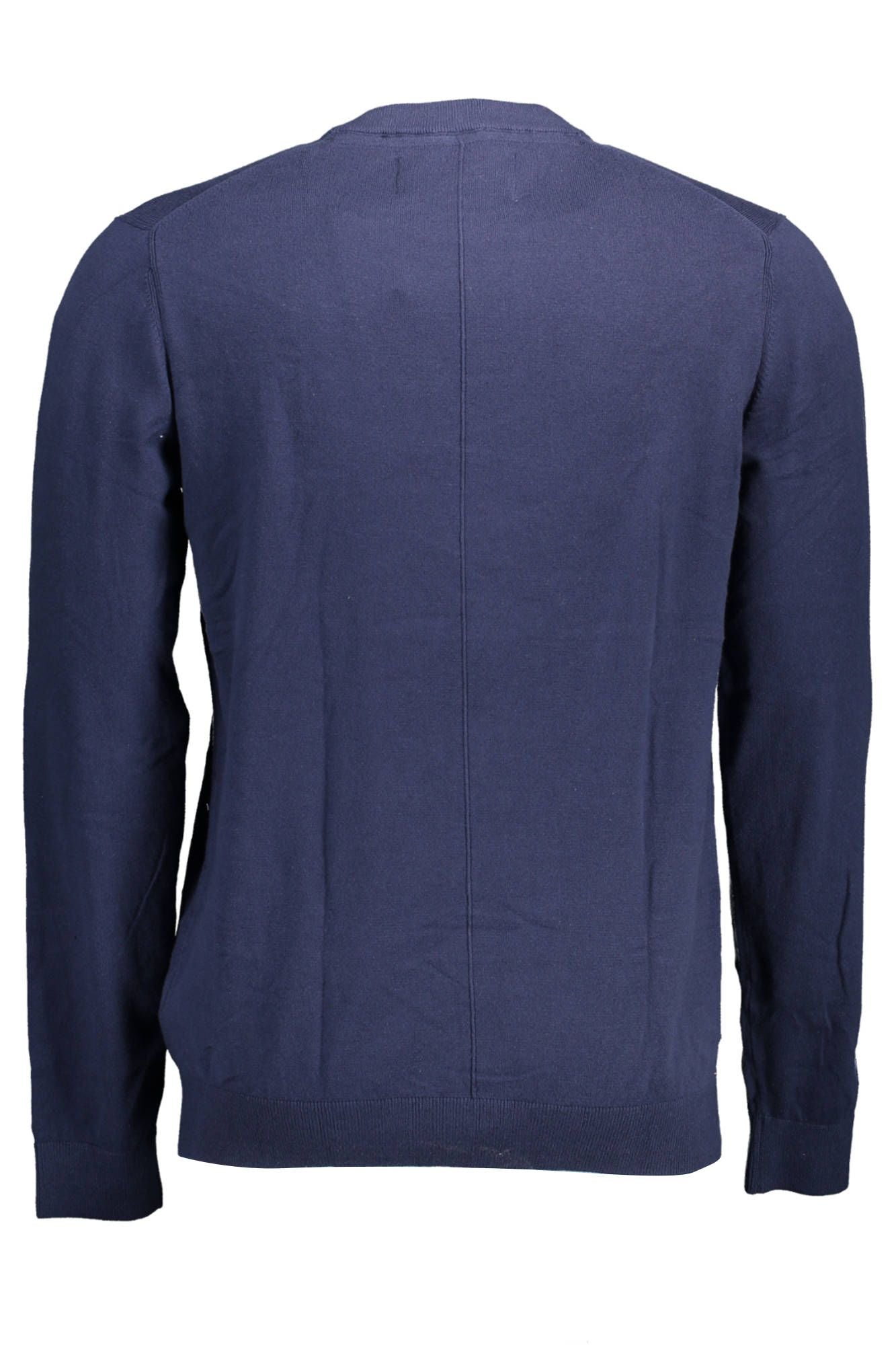 Calvin Klein Blue Cotton Men Sweater