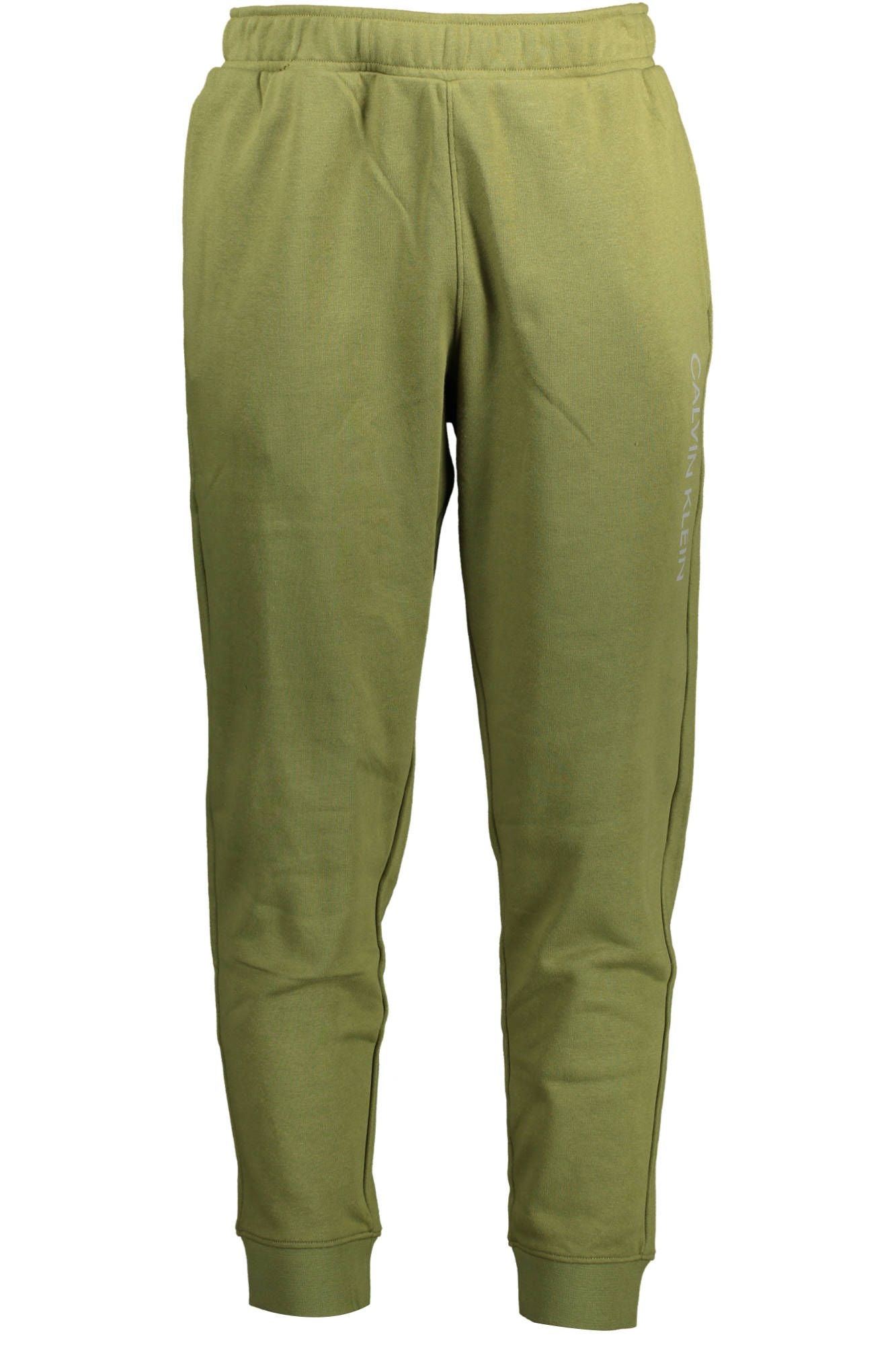 Calvin Klein Green Cotton Men Pant