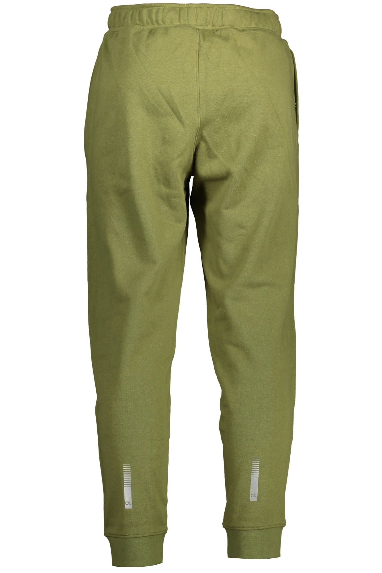 Calvin Klein Green Cotton Men Pant