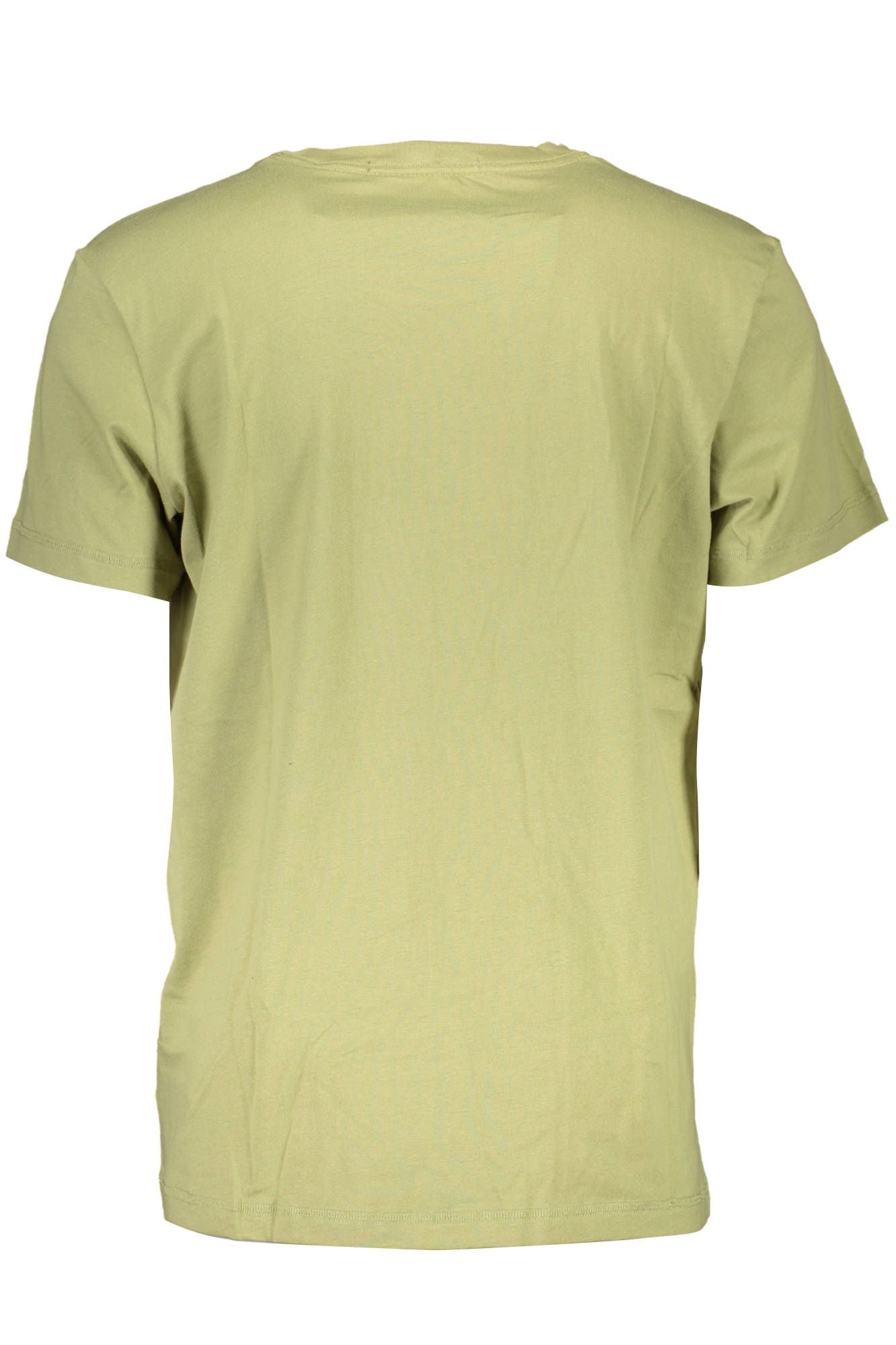 Calvin Klein Green Cotton Men TShirt