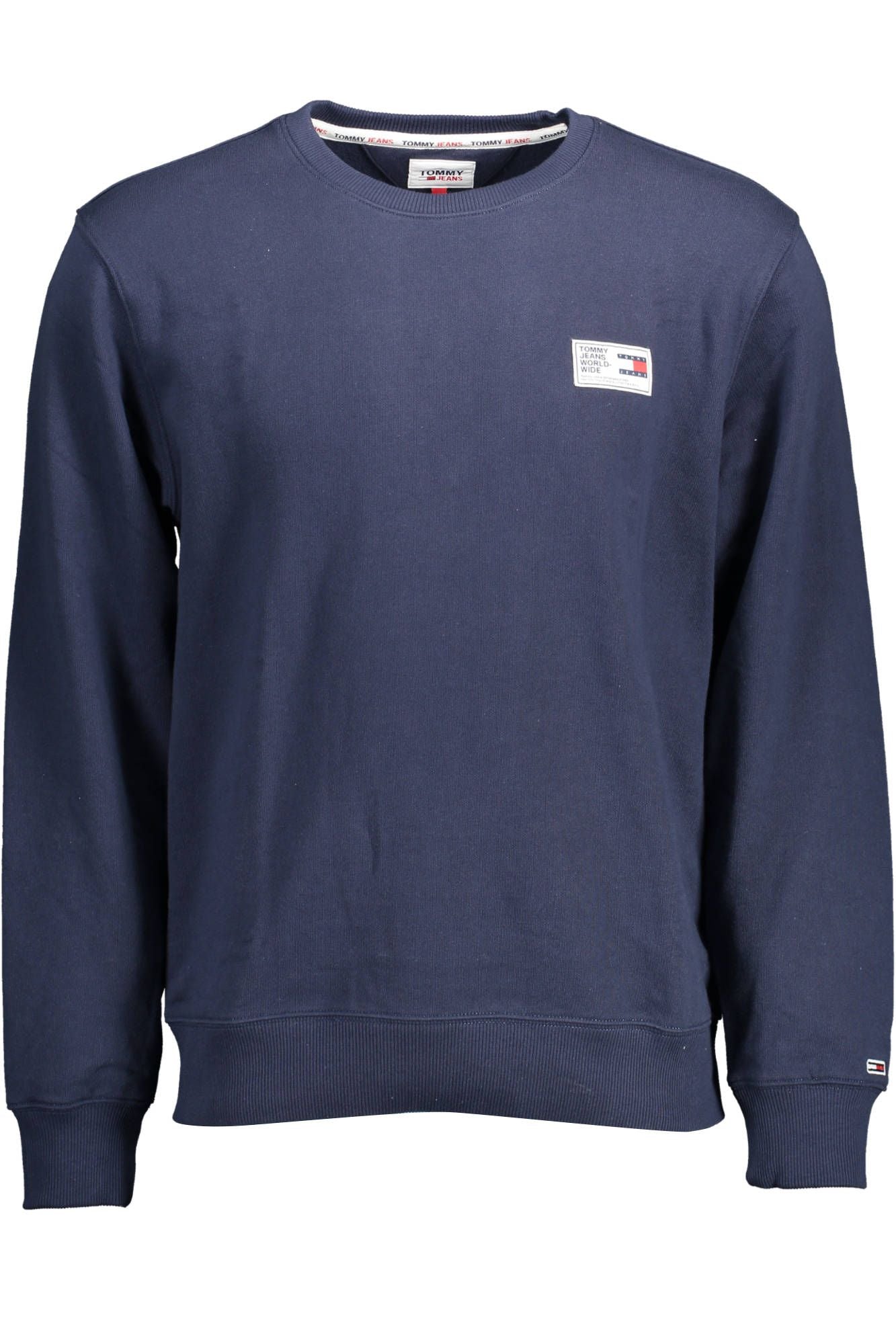 Tommy Hilfiger Blue Organic Cotton Men Sweater