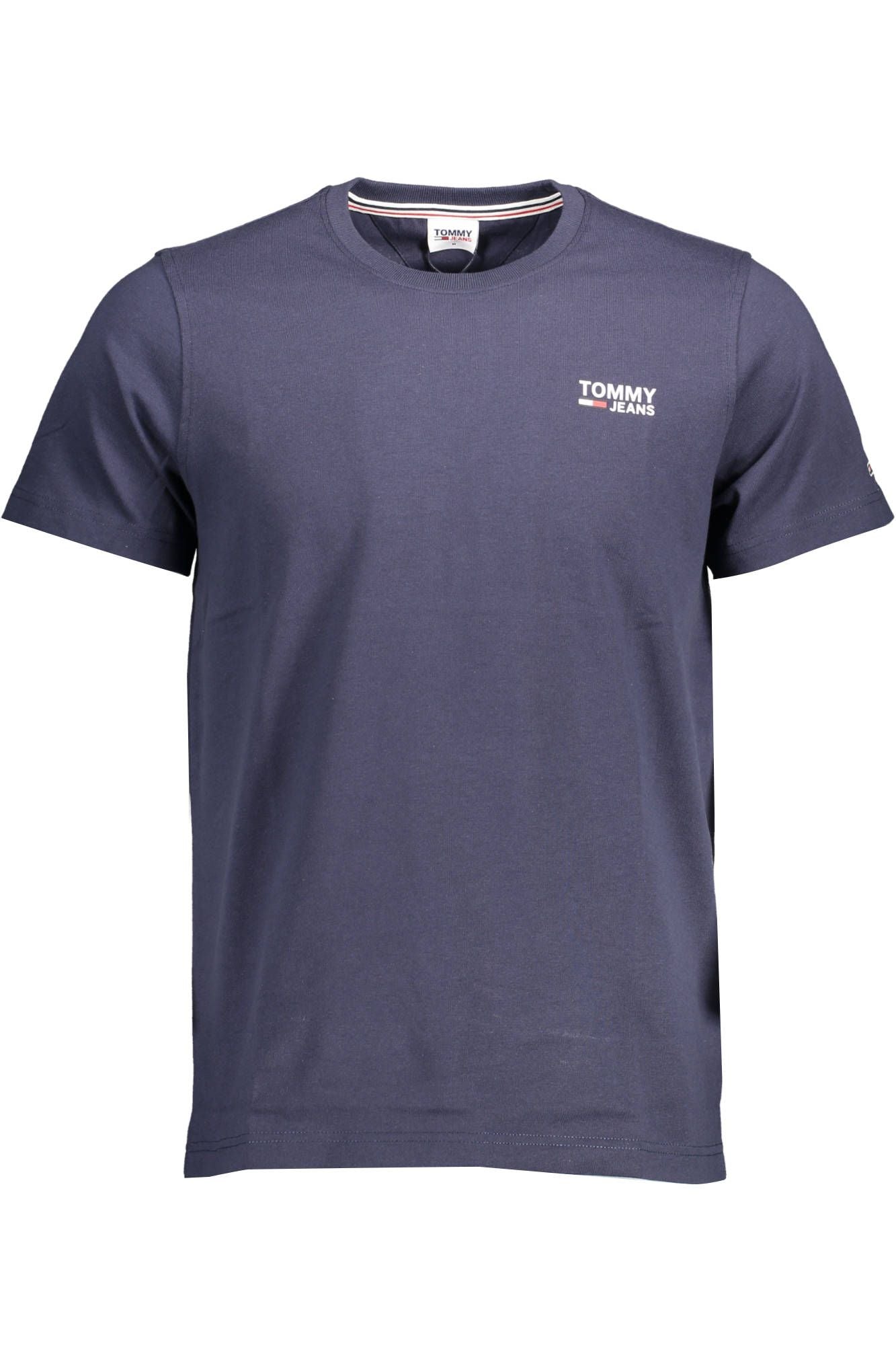 Tommy Hilfiger Blue Organic Cotton Men T-Shirt