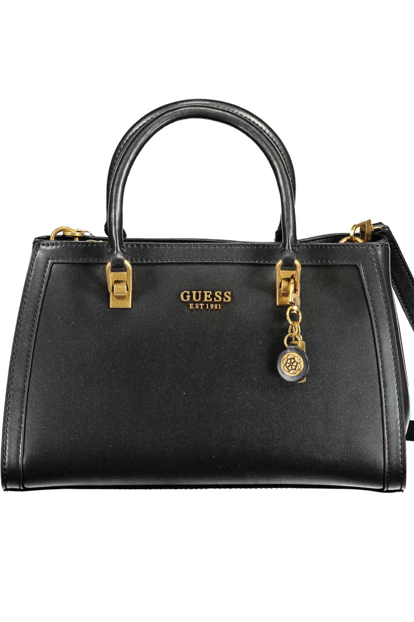 Guess Jeans Black Polyurethane Women Handbag