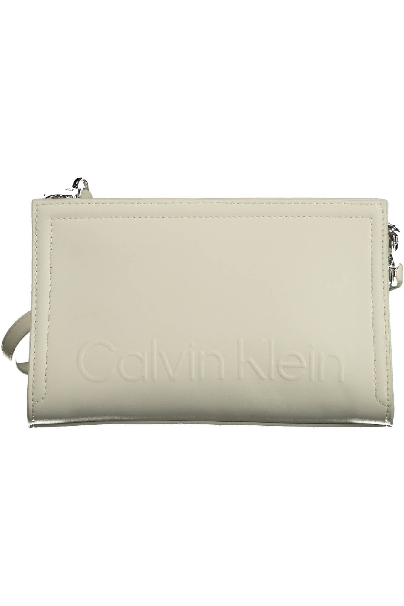 Calvin Klein White Polyester Women Handbag