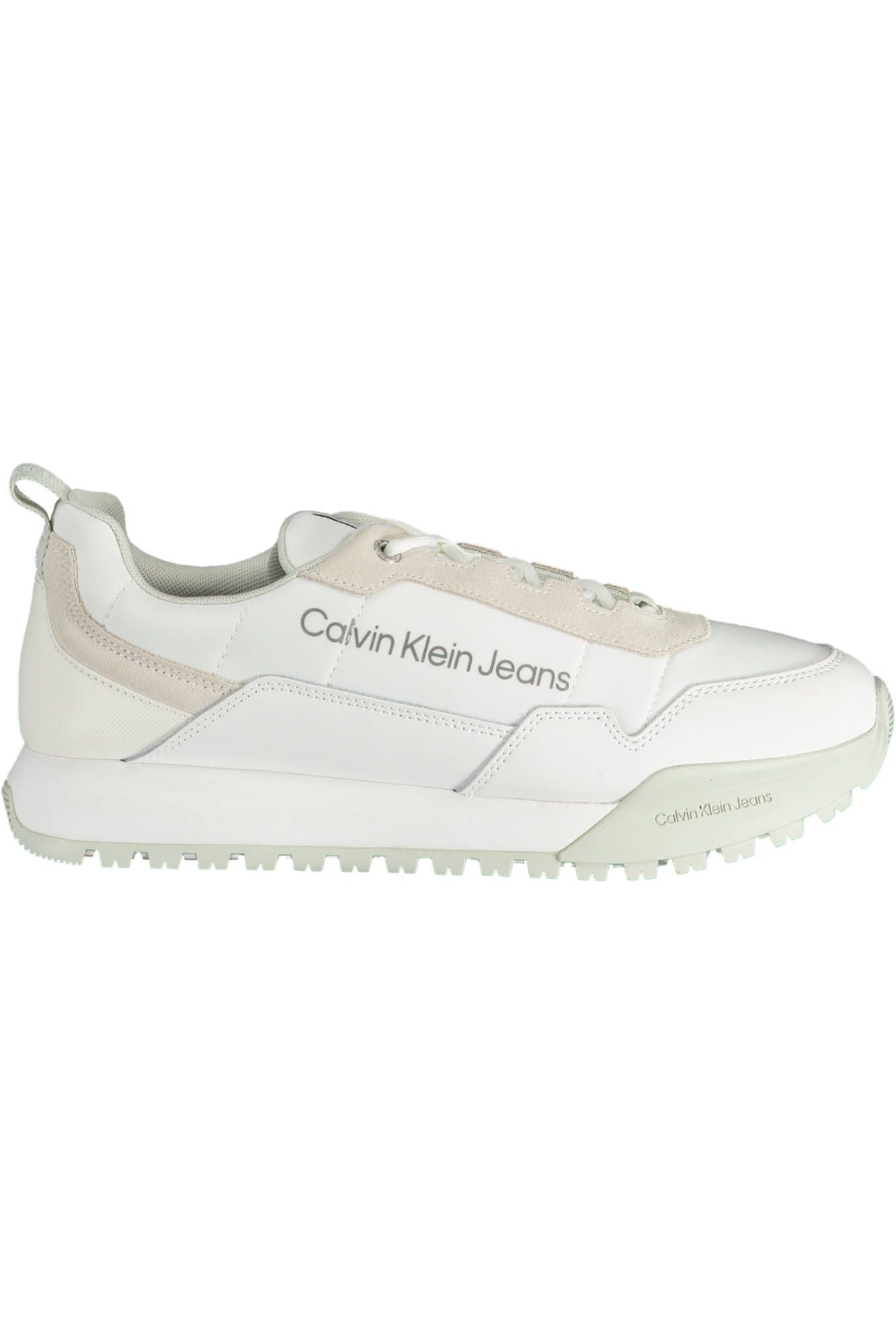 Calvin Klein White Polyester Men Sneaker