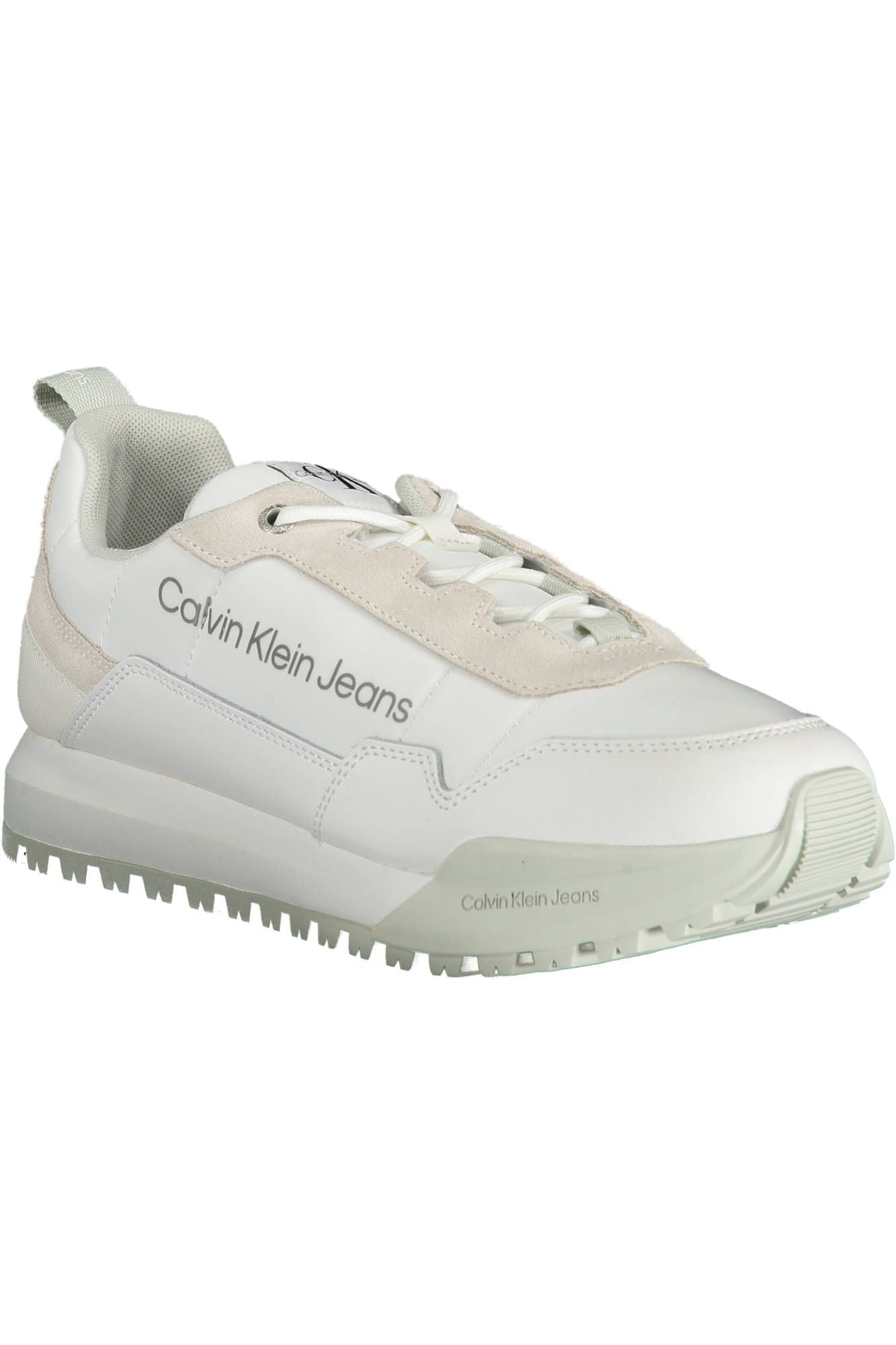 Calvin Klein White Polyester Men Sneaker