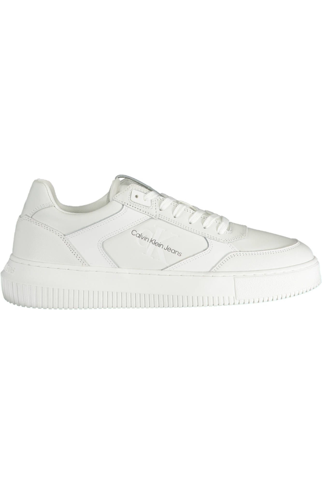 Calvin Klein White Polyester Men Sneaker