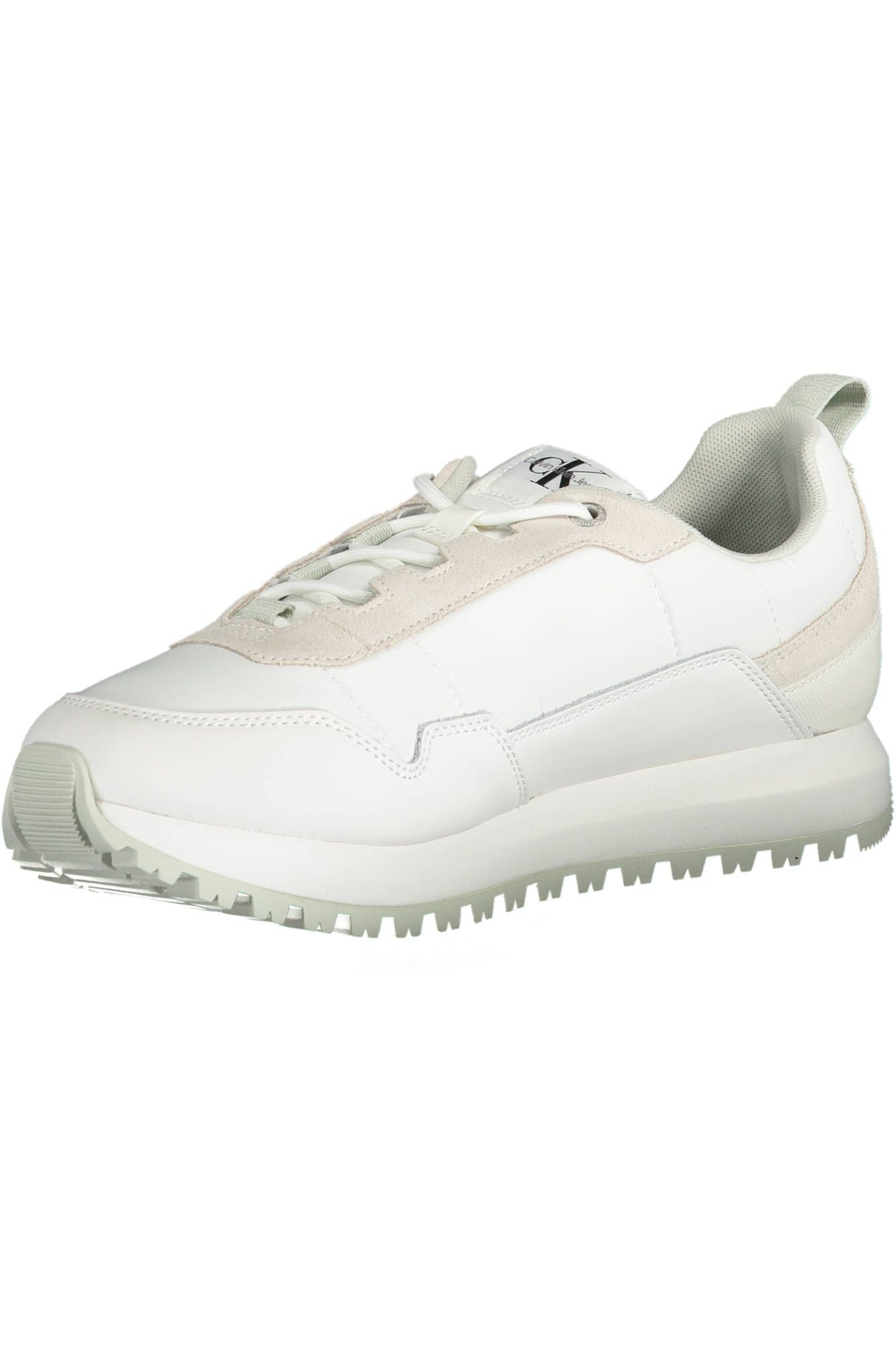 Calvin Klein White Polyester Men Sneaker